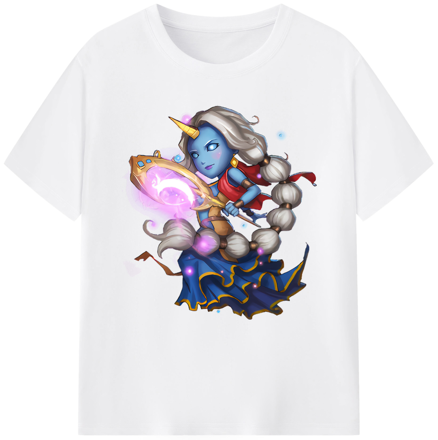 リーグ・オブ・レジェンド League of Legends LOL 綿100％半袖Tシャツ（フロントプリント）