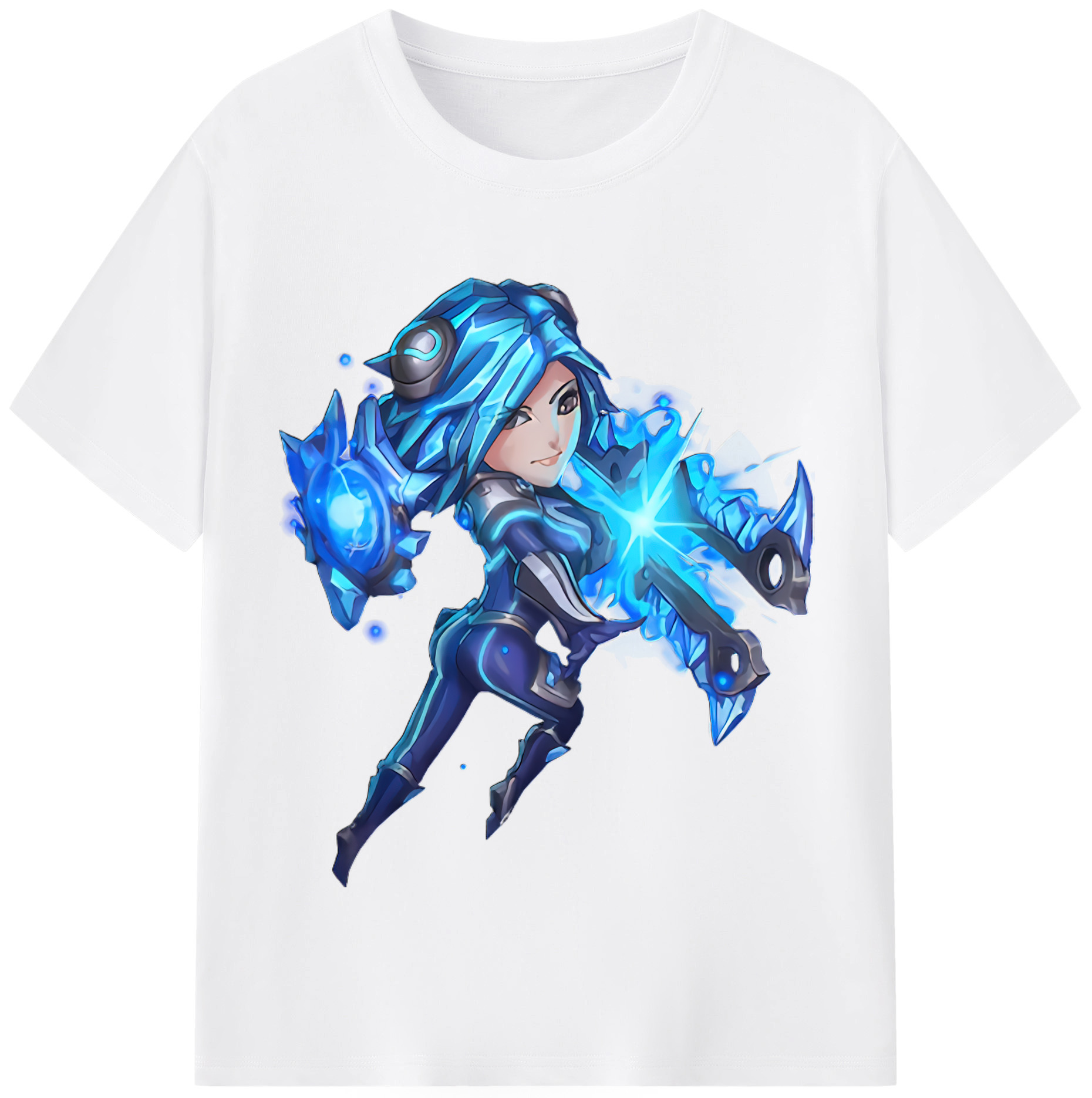 リーグ・オブ・レジェンド League of Legends LOL 綿100％半袖Tシャツ（フロントプリント）