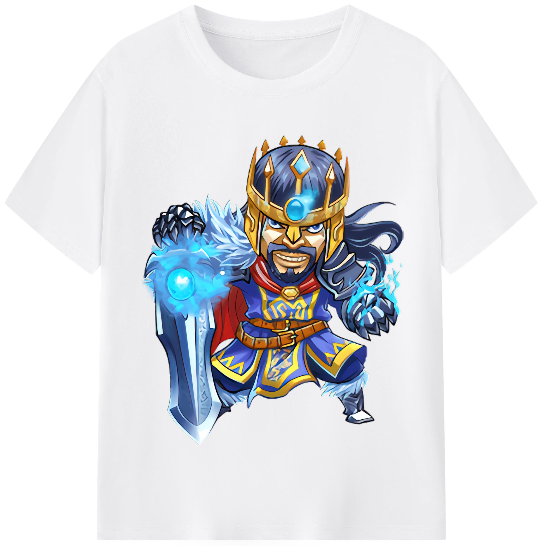 リーグ・オブ・レジェンド League of Legends LOL 綿100％半袖Tシャツ（フロントプリント）