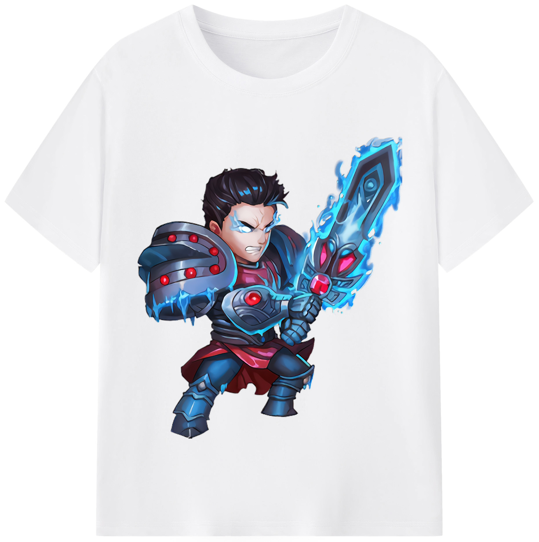 リーグ・オブ・レジェンド League of Legends LOL 綿100％半袖Tシャツ（フロントプリント）