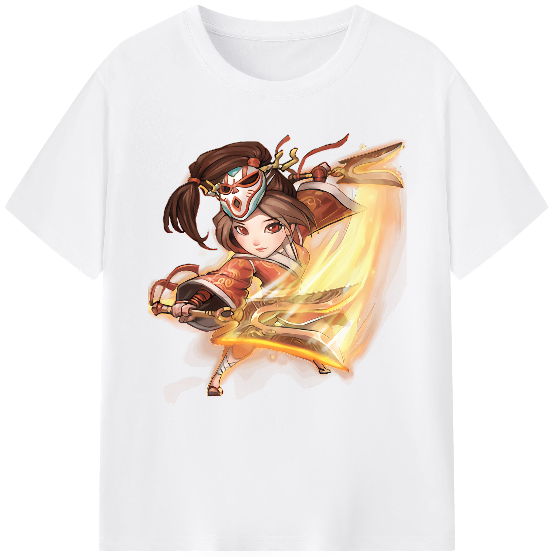 リーグ・オブ・レジェンド League of Legends LOL 綿100％半袖Tシャツ（フロントプリント）