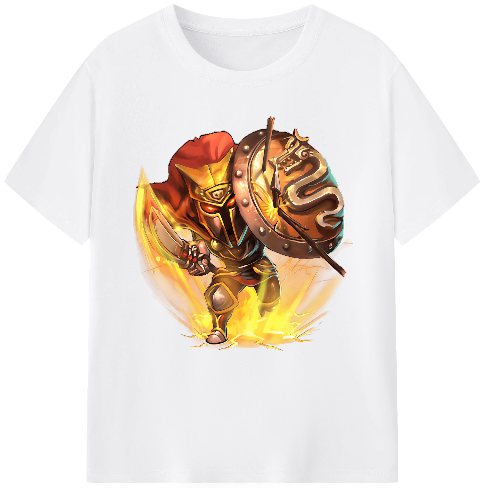 リーグ・オブ・レジェンド League of Legends LOL 綿100％半袖Tシャツ（フロントプリント）
