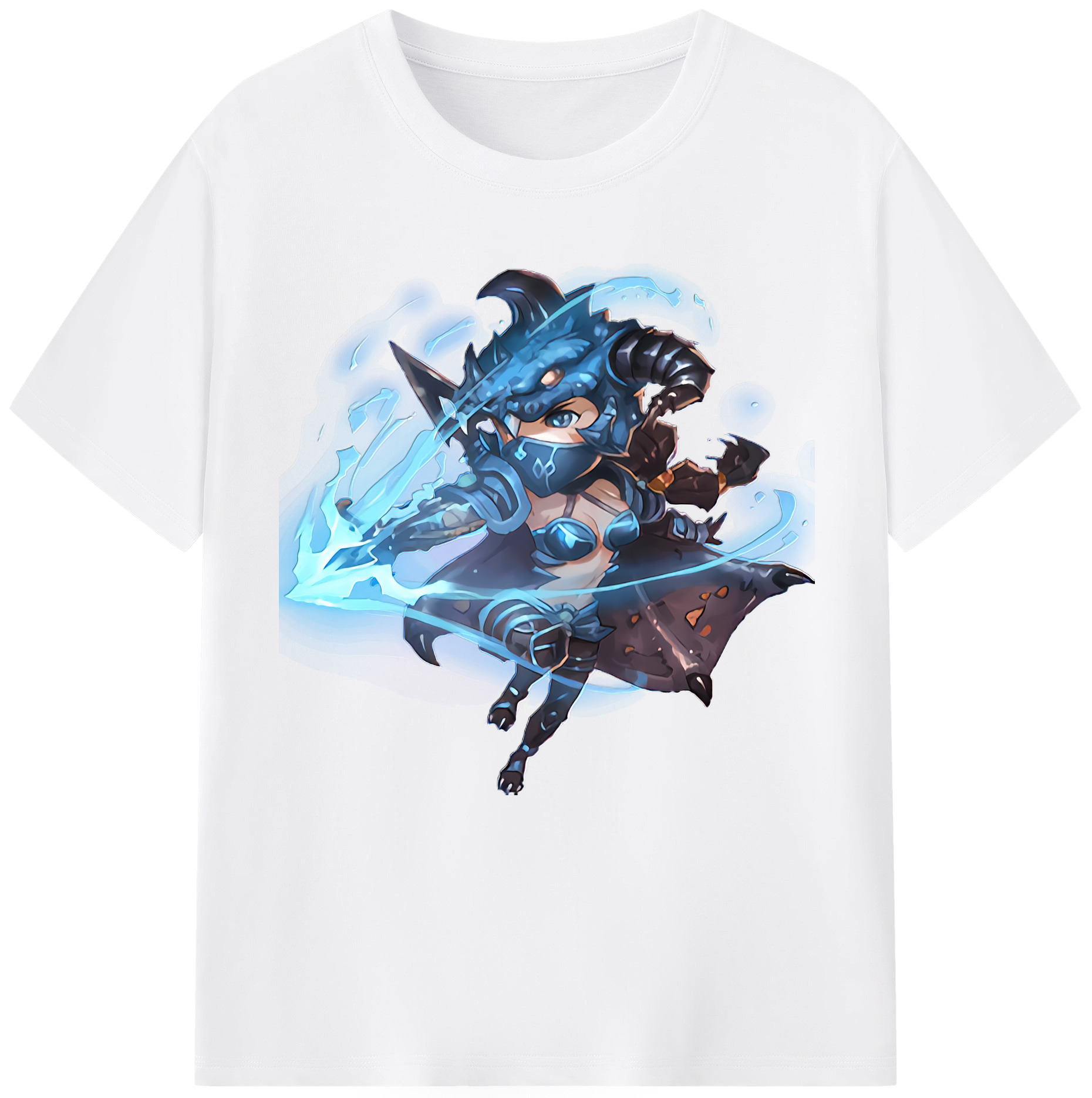 リーグ・オブ・レジェンド League of Legends LOL 綿100％半袖Tシャツ（フロントプリント）