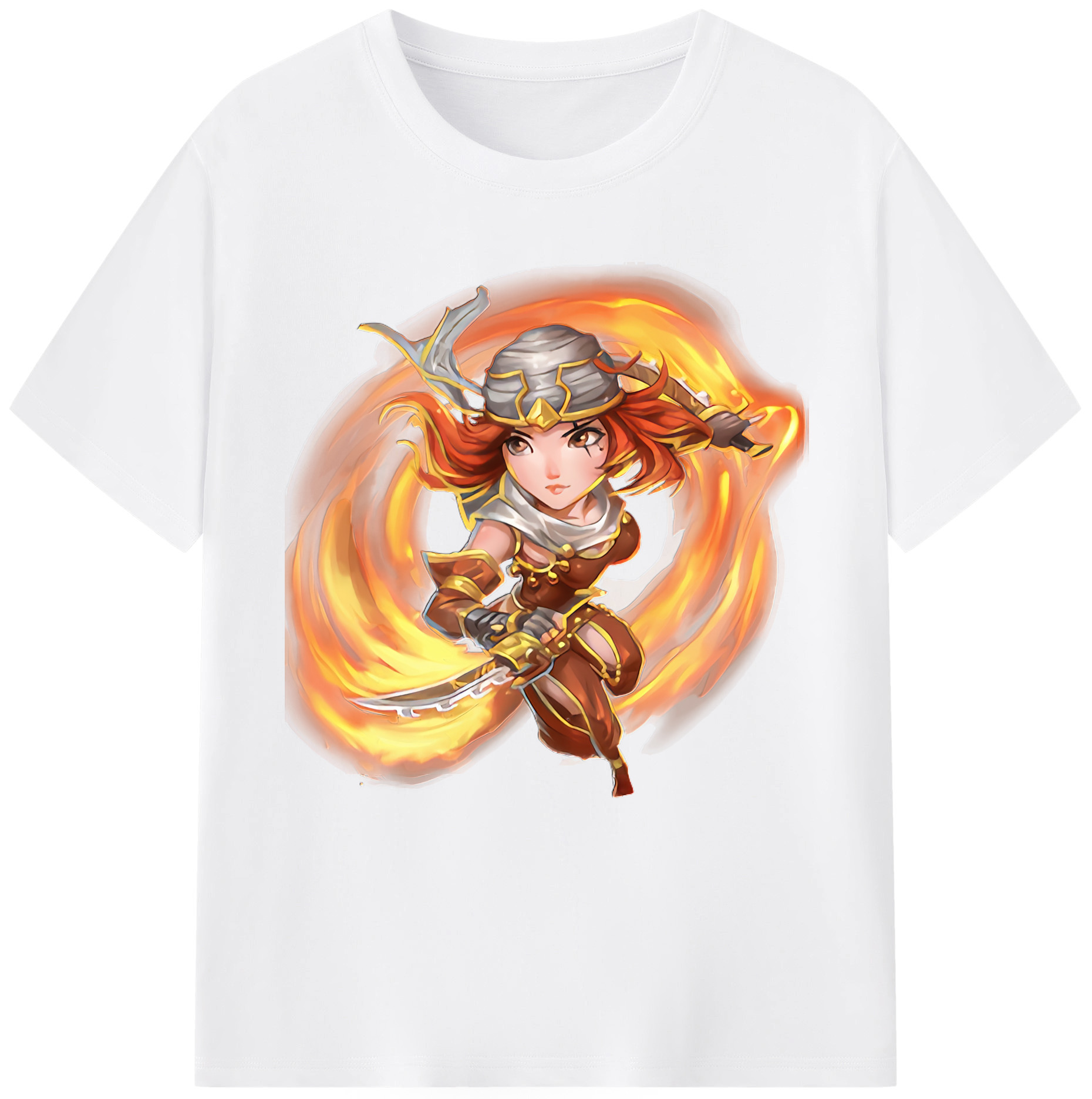 リーグ・オブ・レジェンド League of Legends LOL 綿100％半袖Tシャツ（フロントプリント）