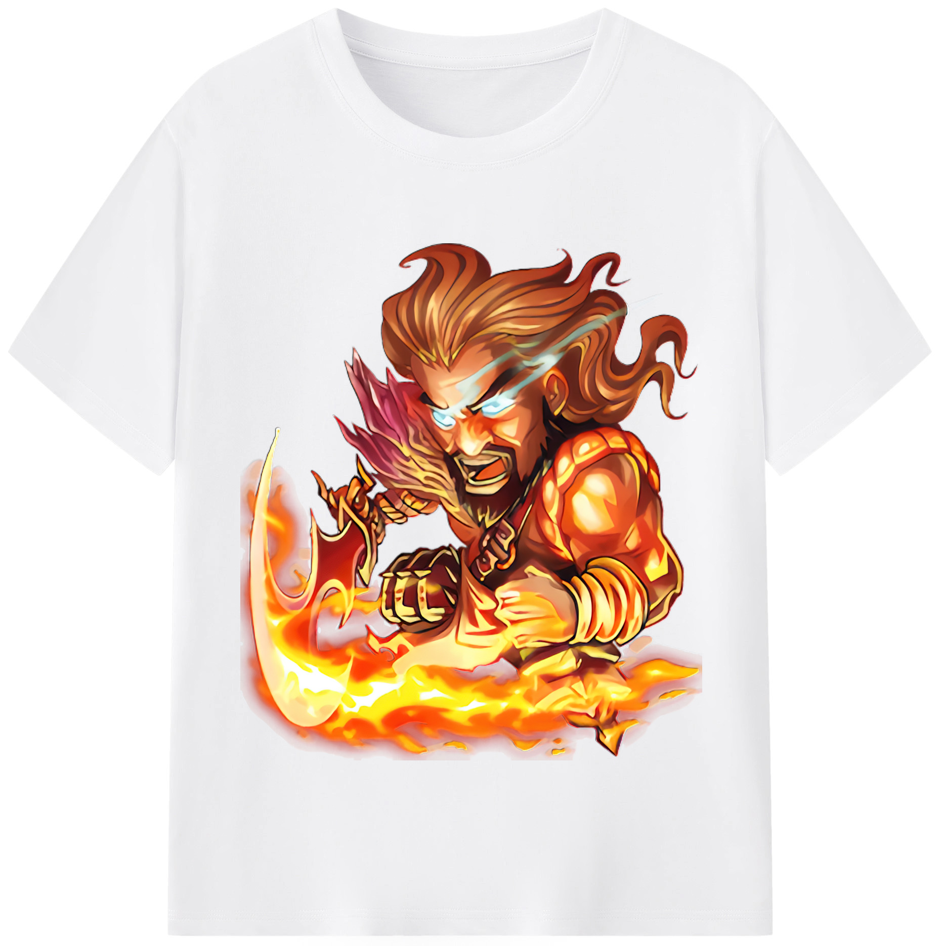 リーグ・オブ・レジェンド League of Legends LOL 綿100％半袖Tシャツ（フロントプリント）