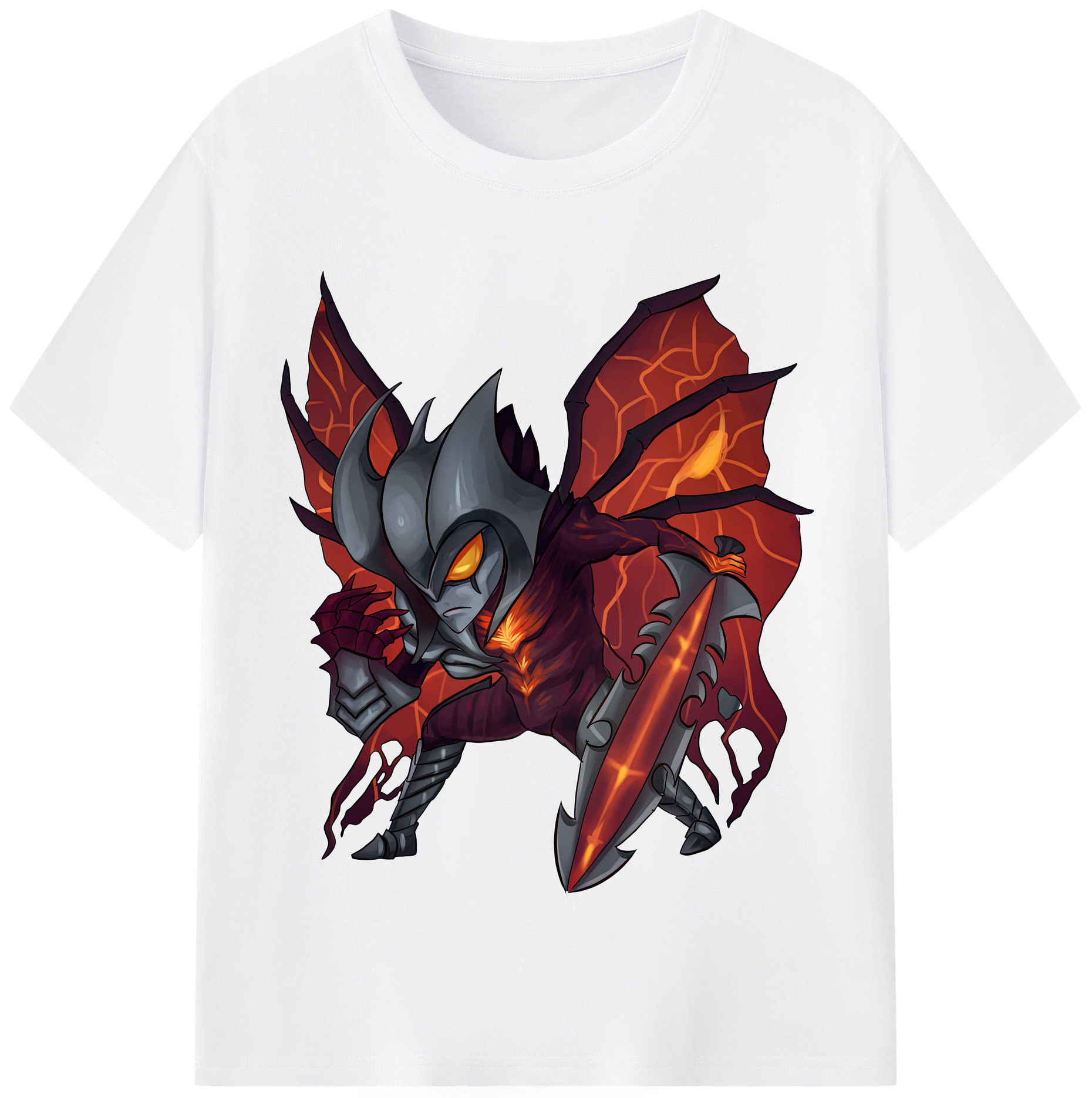 リーグ・オブ・レジェンド League of Legends LOL 綿100％半袖Tシャツ（フロントプリント）