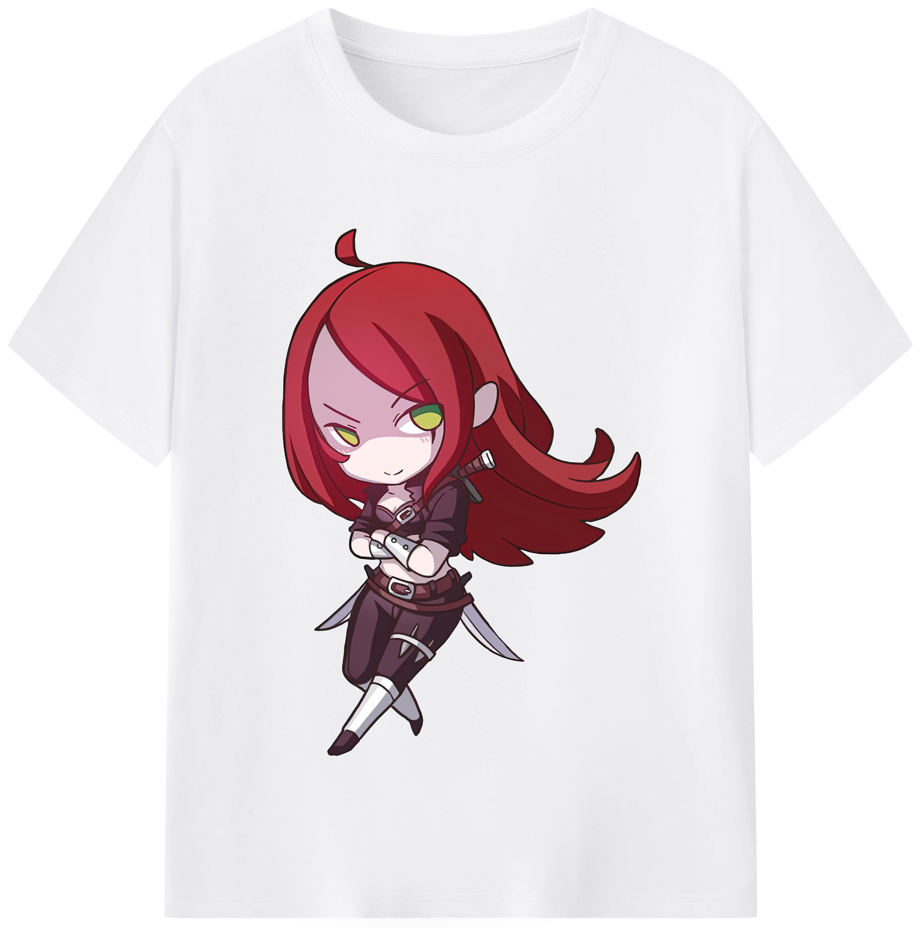 リーグ・オブ・レジェンド League of Legends LOL 綿100％半袖Tシャツ（フロントプリント）
