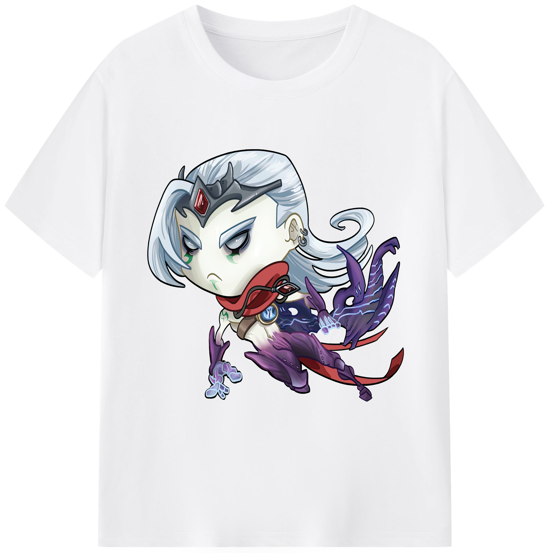 リーグ・オブ・レジェンド League of Legends LOL 綿100％半袖Tシャツ（フロントプリント）