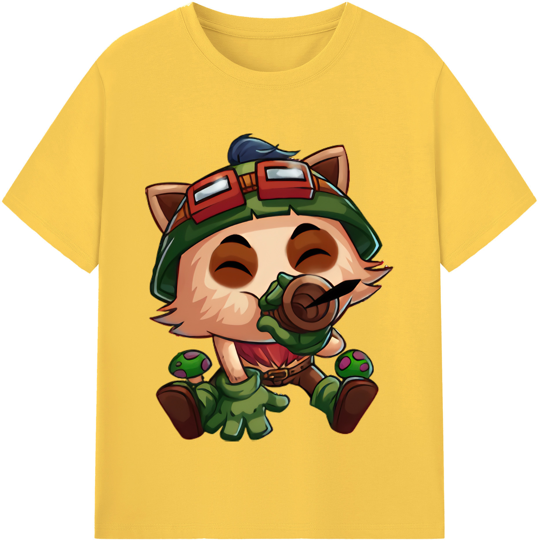 リーグ・オブ・レジェンド League of Legends LOL 綿100％半袖Tシャツ（フロントプリント）