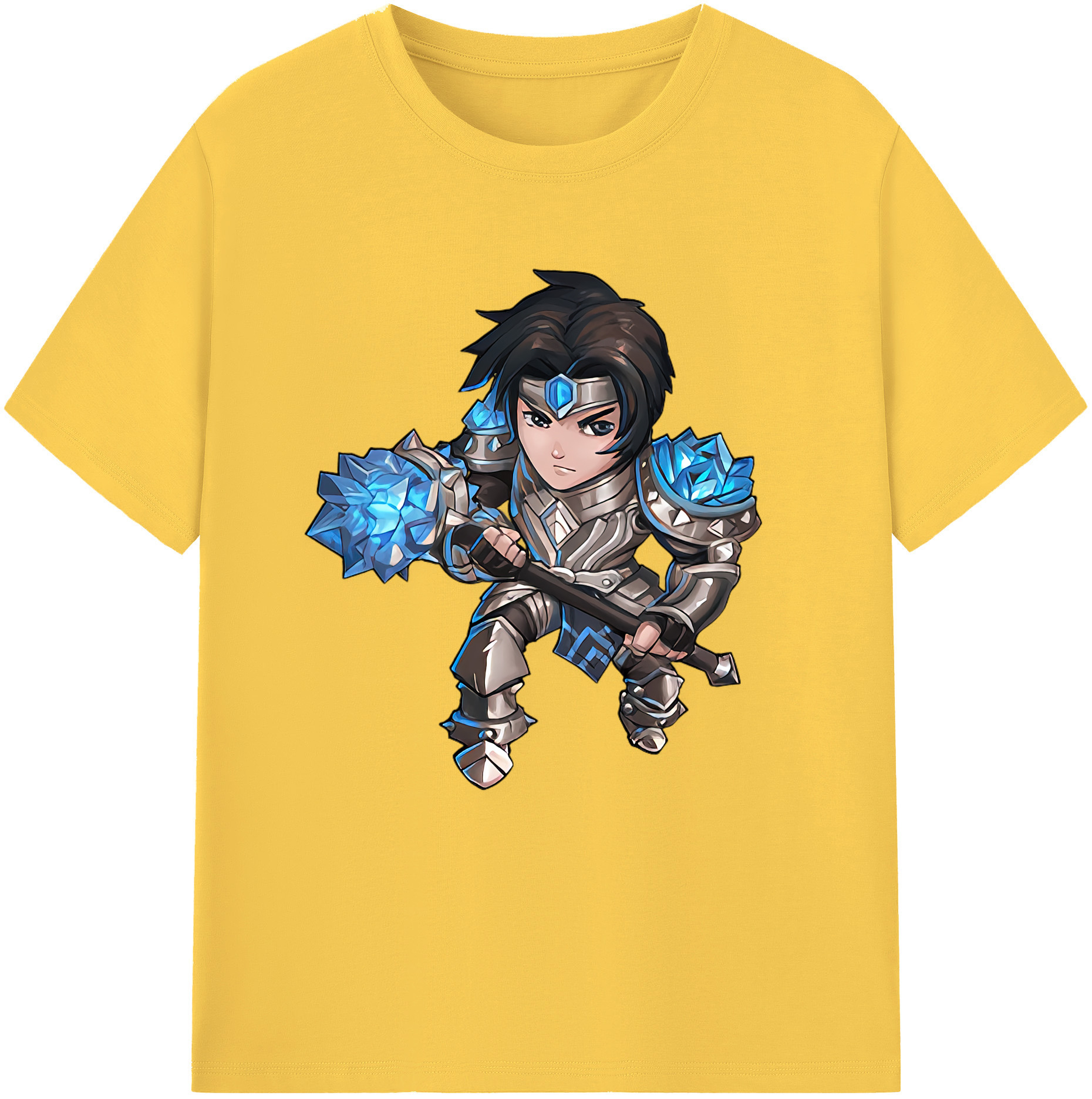 リーグ・オブ・レジェンド League of Legends LOL 綿100％半袖Tシャツ（フロントプリント）