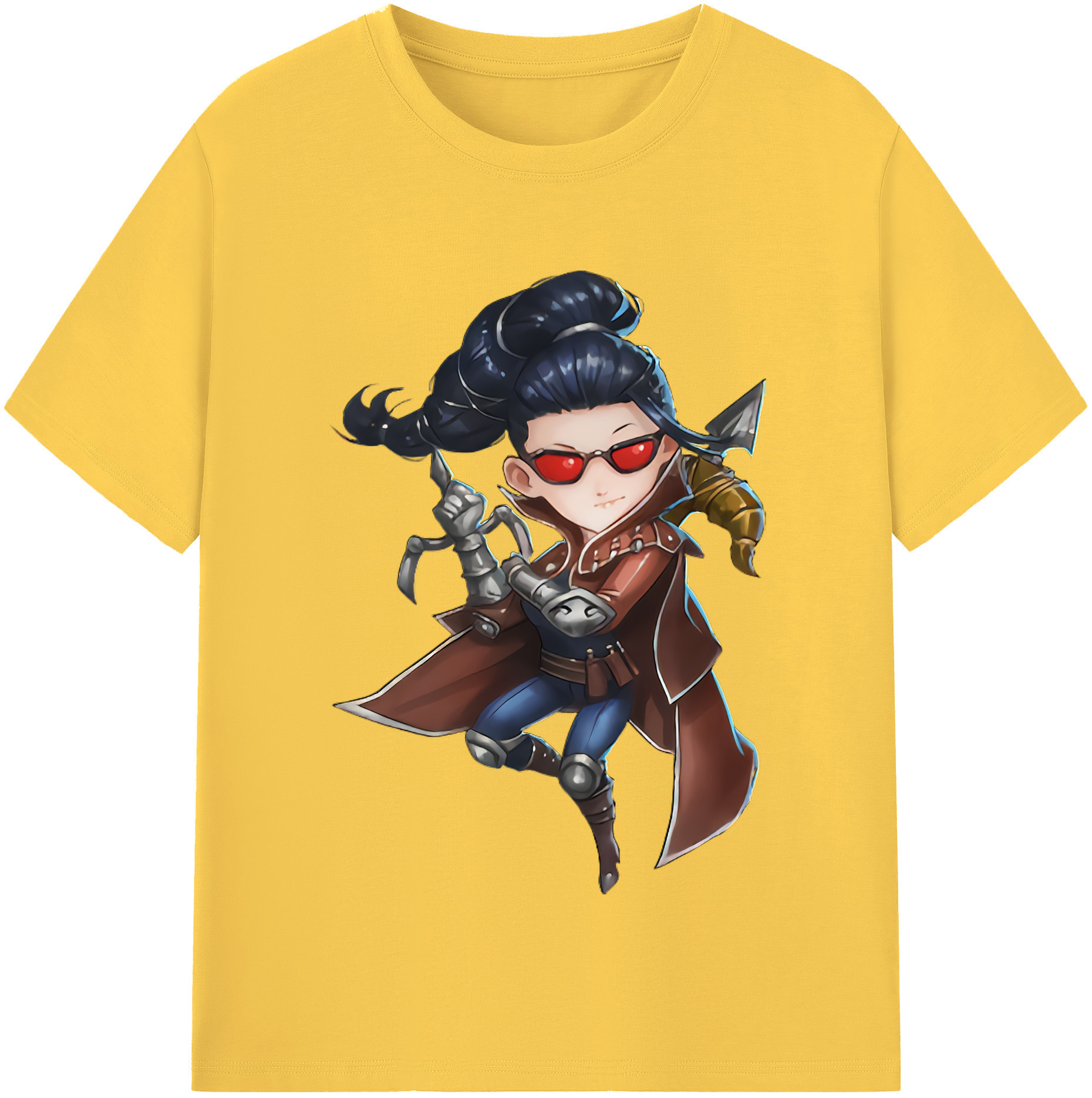 リーグ・オブ・レジェンド League of Legends LOL 綿100％半袖Tシャツ（フロントプリント）