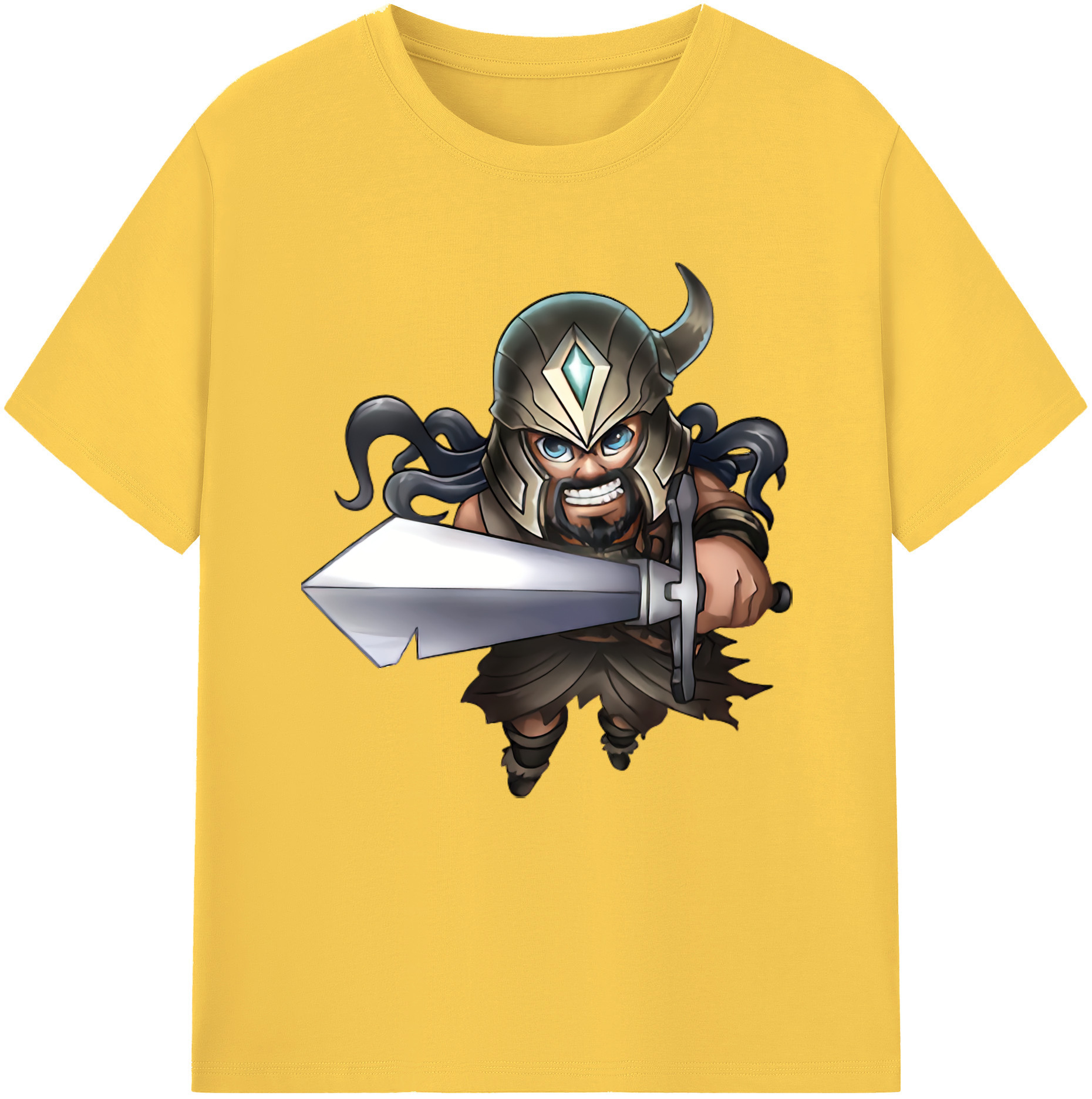 リーグ・オブ・レジェンド League of Legends LOL 綿100％半袖Tシャツ（フロントプリント）