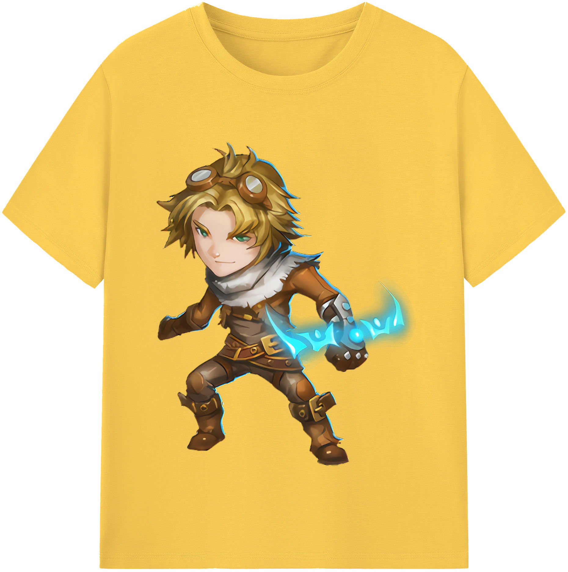 リーグ・オブ・レジェンド League of Legends LOL 綿100％半袖Tシャツ（フロントプリント）