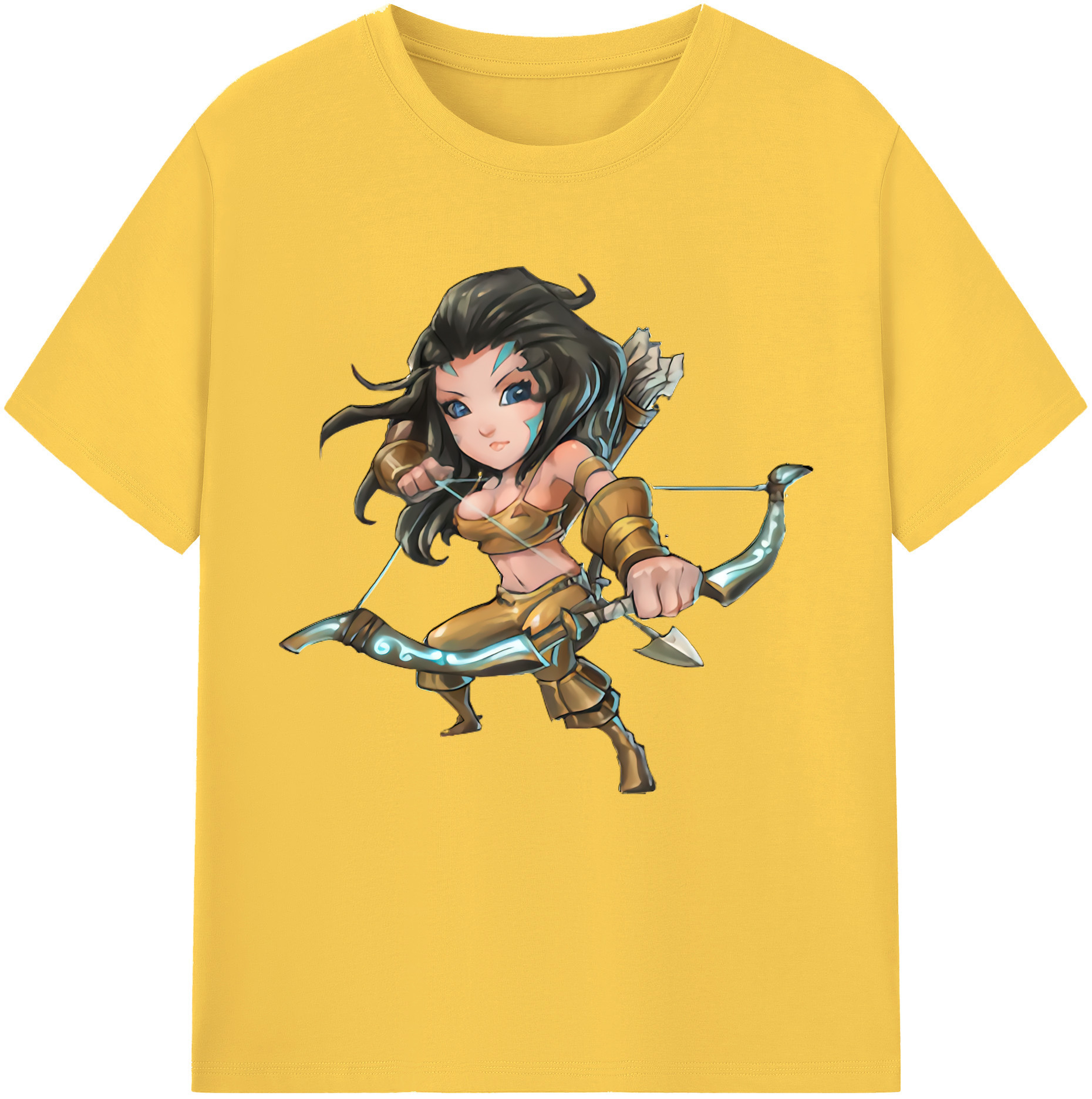 リーグ・オブ・レジェンド League of Legends LOL 綿100％半袖Tシャツ（フロントプリント）