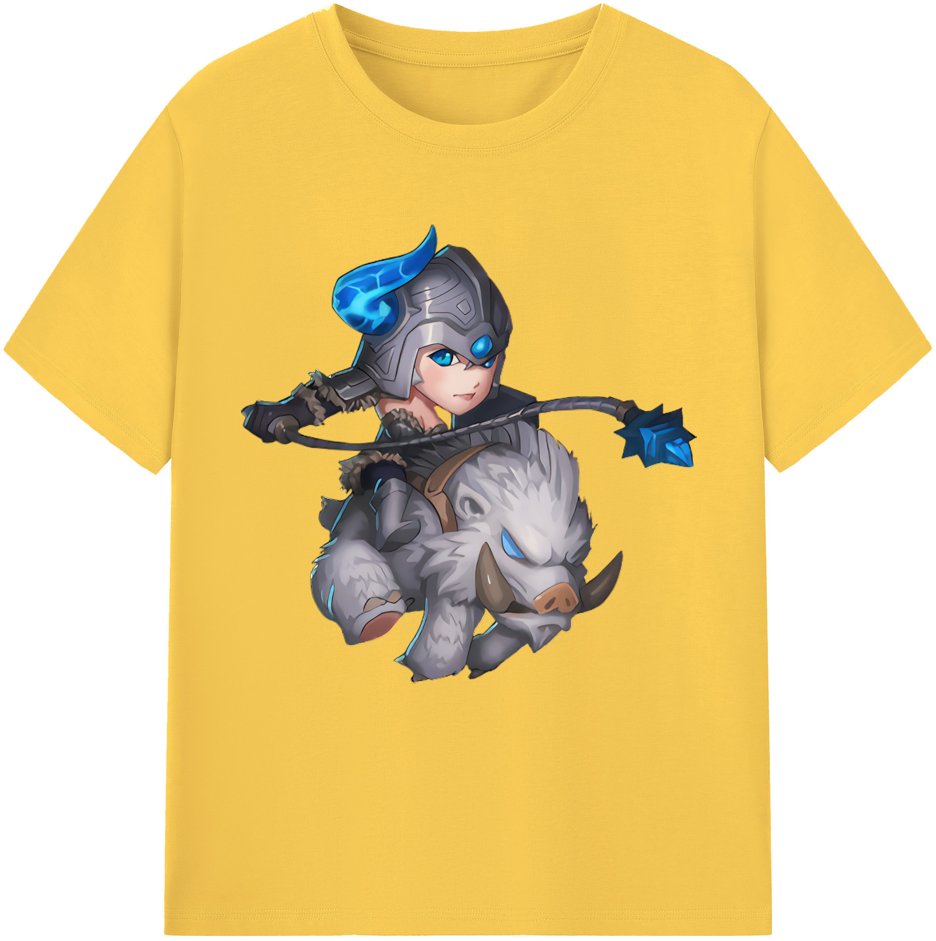 リーグ・オブ・レジェンド League of Legends LOL 綿100％半袖Tシャツ（フロントプリント）