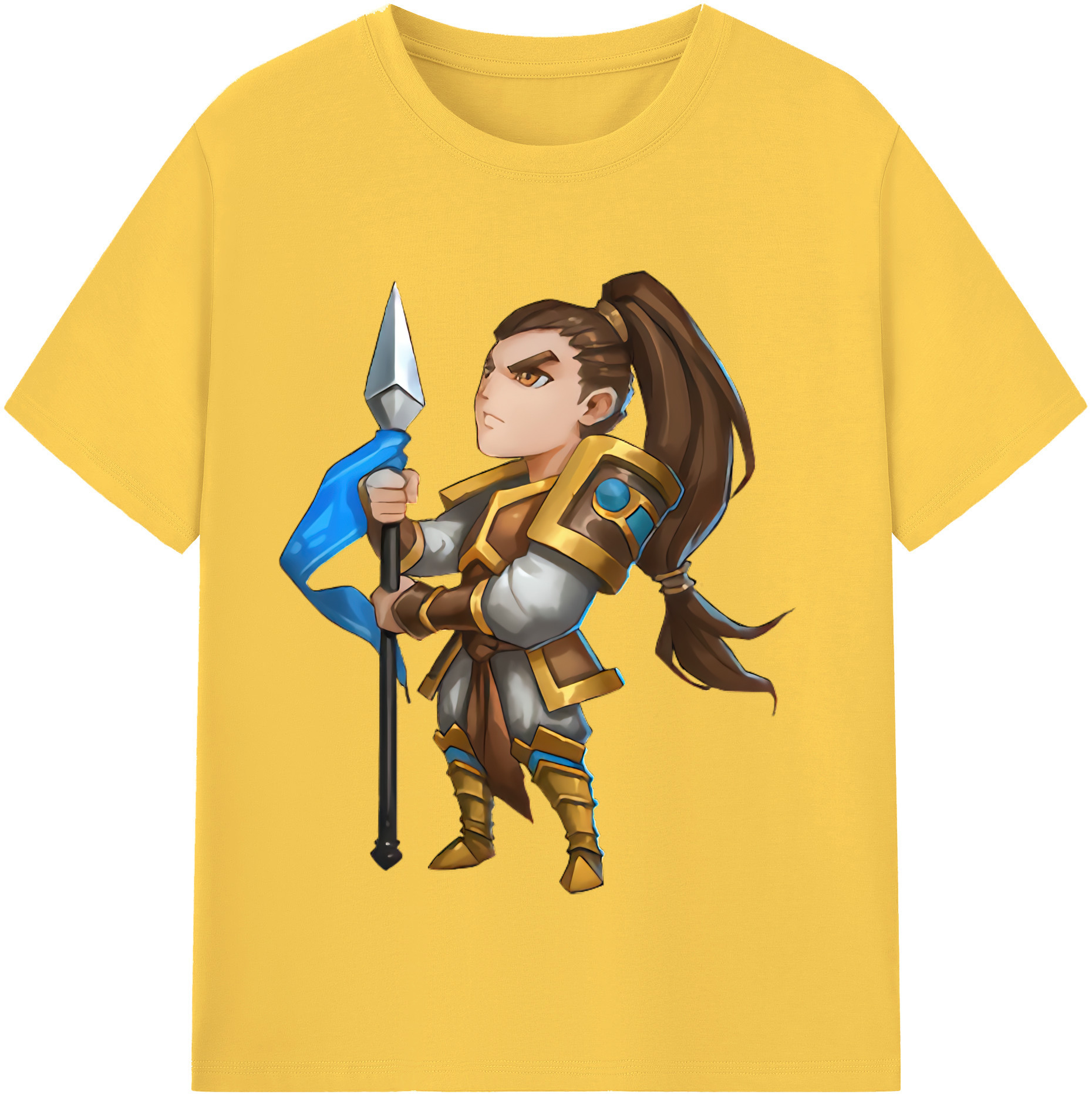 リーグ・オブ・レジェンド League of Legends LOL 綿100％半袖Tシャツ（フロントプリント）
