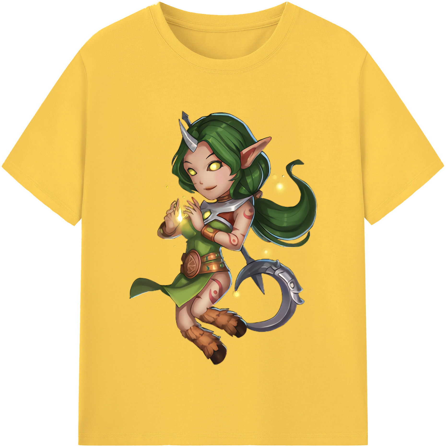 リーグ・オブ・レジェンド League of Legends LOL 綿100％半袖Tシャツ（フロントプリント）
