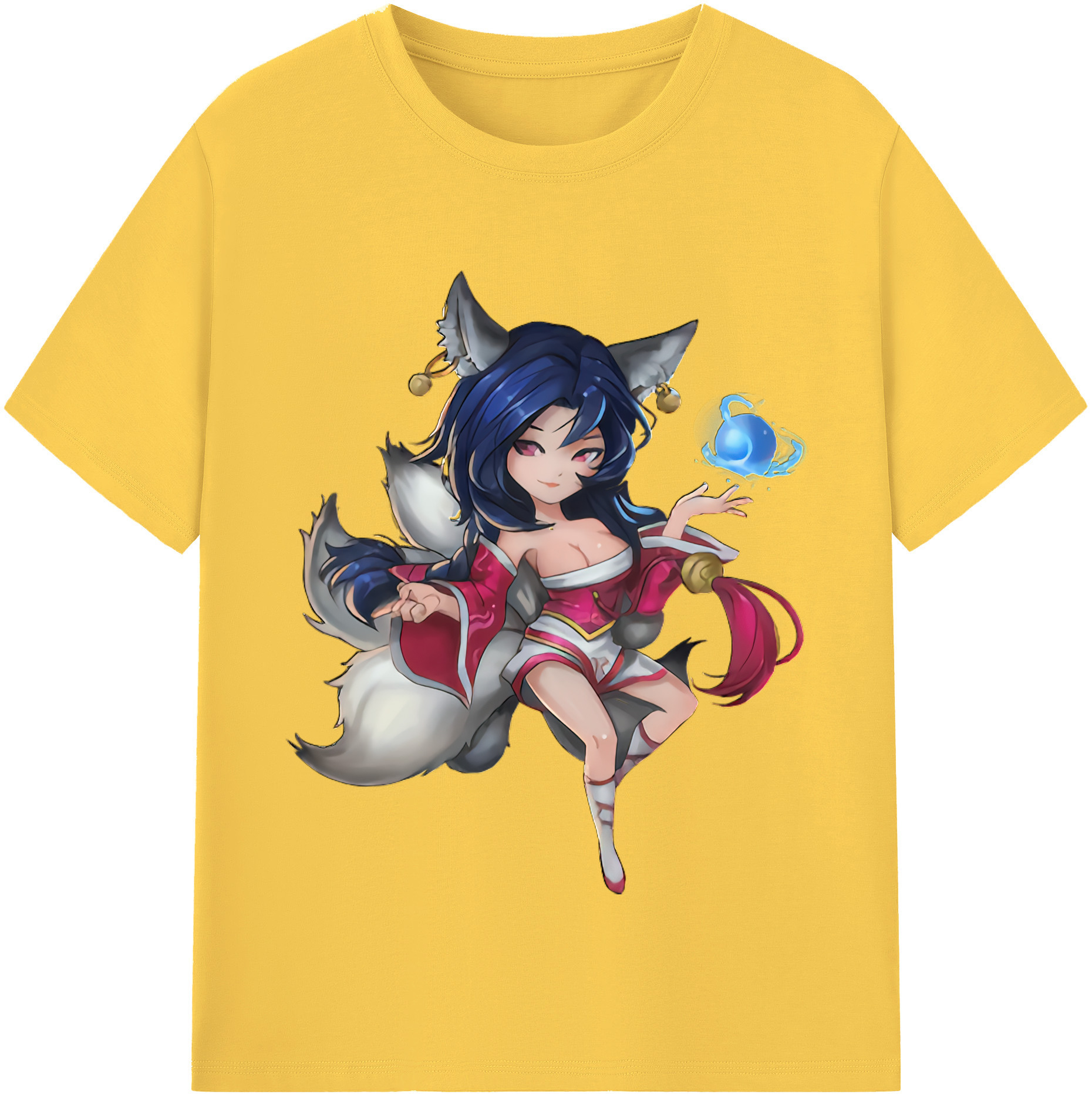 リーグ・オブ・レジェンド League of Legends LOL 綿100％半袖Tシャツ（フロントプリント）