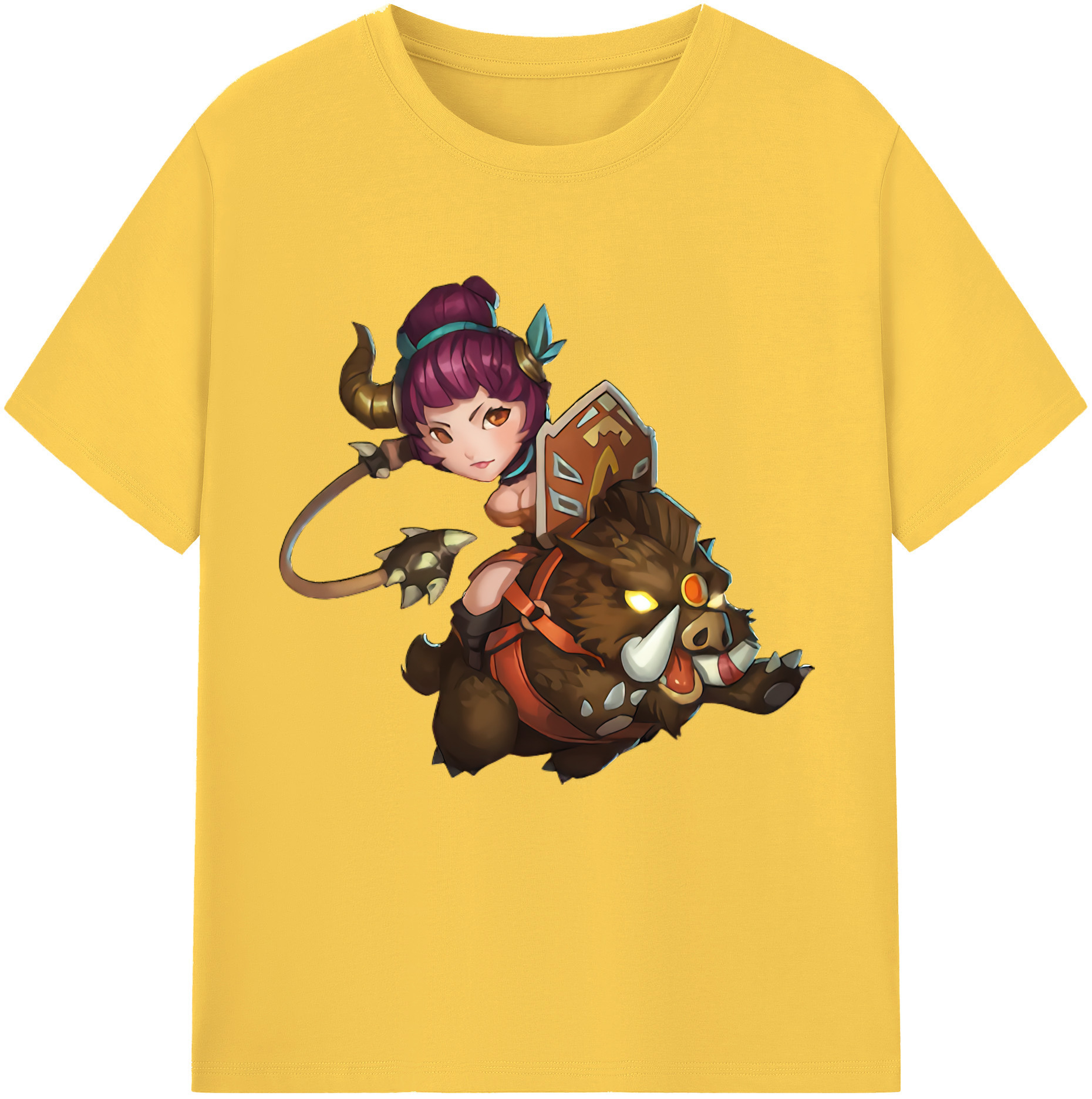 （画像用） リーグ・オブ・レジェンド League of Legends LOL 綿100％半袖Tシャツ（フロントプリント）
