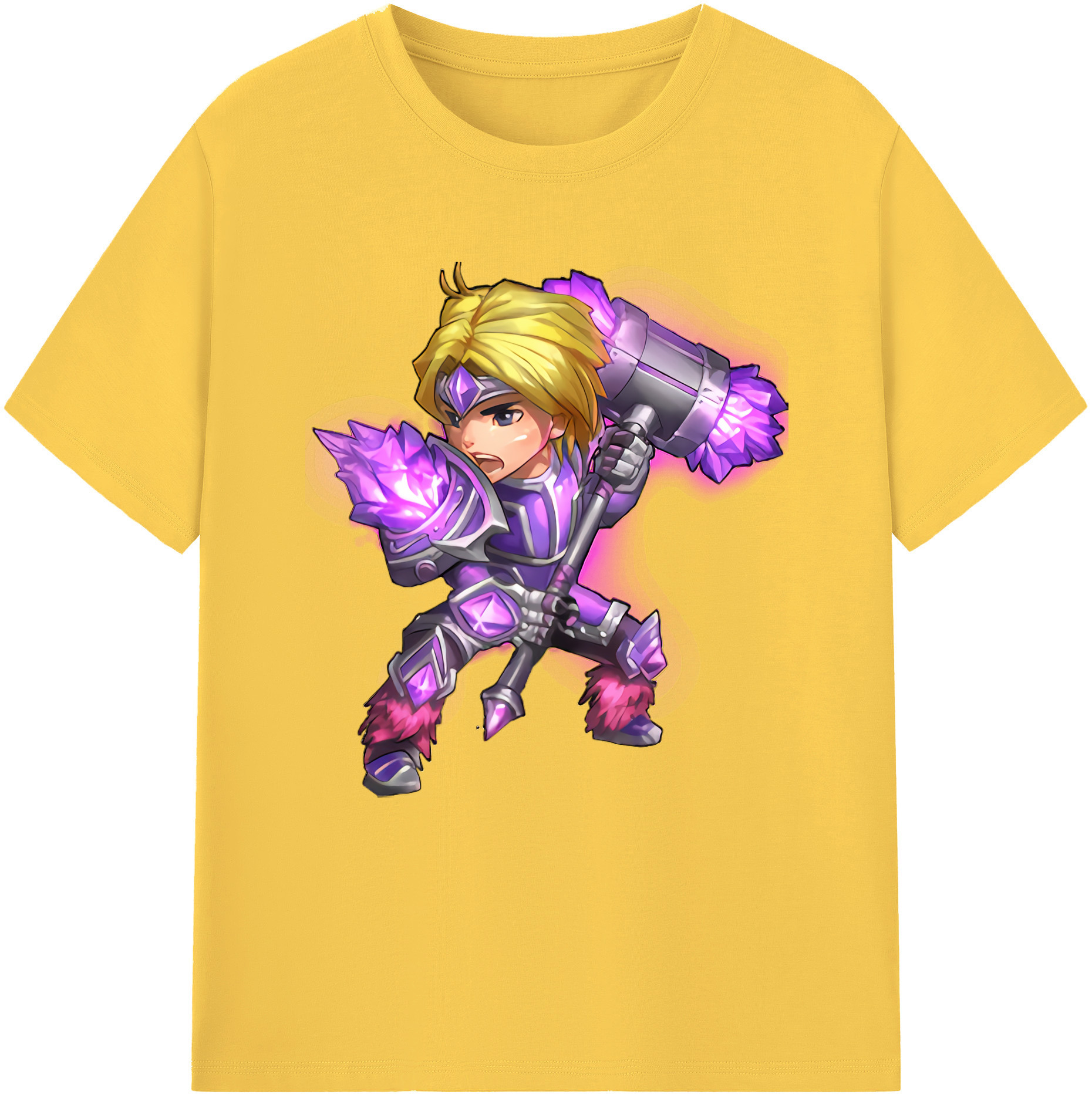 （画像用） リーグ・オブ・レジェンド League of Legends LOL 綿100％半袖Tシャツ（フロントプリント）