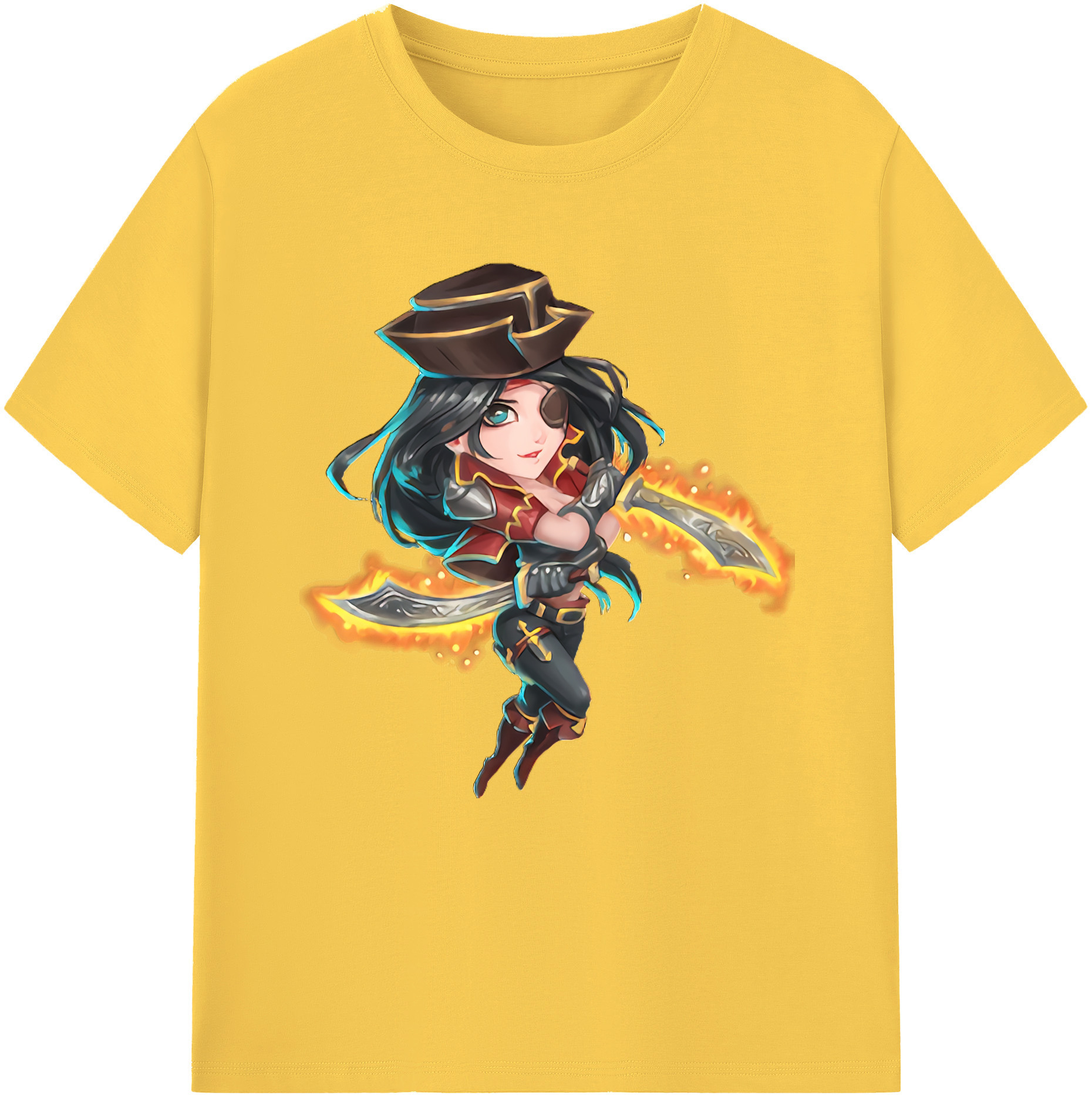 リーグ・オブ・レジェンド League of Legends LOL 綿100％半袖Tシャツ（フロントプリント）