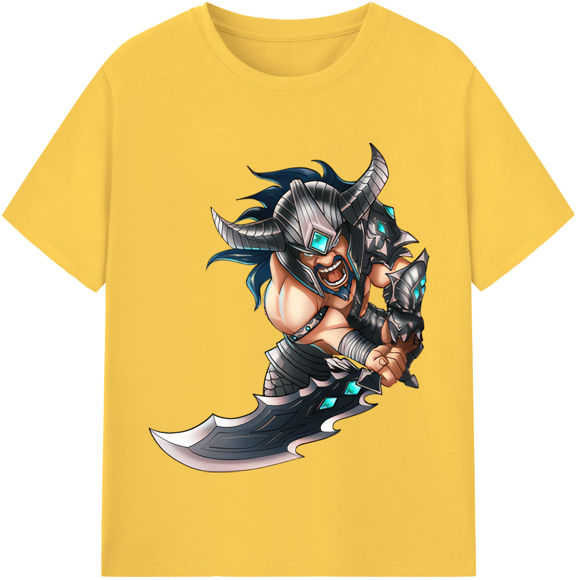 リーグ・オブ・レジェンド League of Legends LOL 綿100％半袖Tシャツ（フロントプリント）
