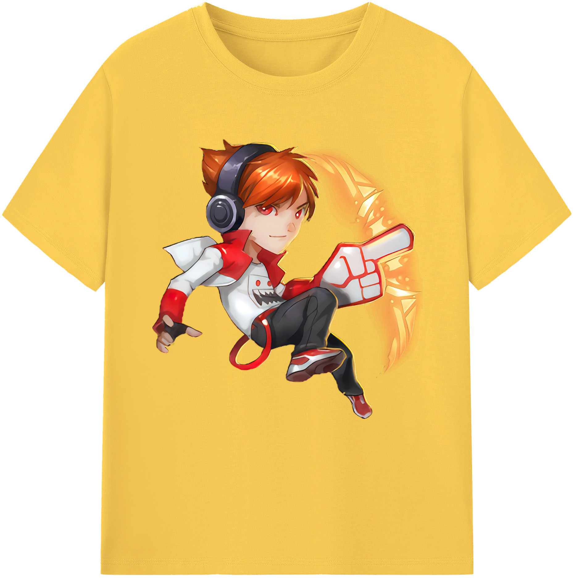 リーグ・オブ・レジェンド League of Legends LOL 綿100％半袖Tシャツ（フロントプリント）