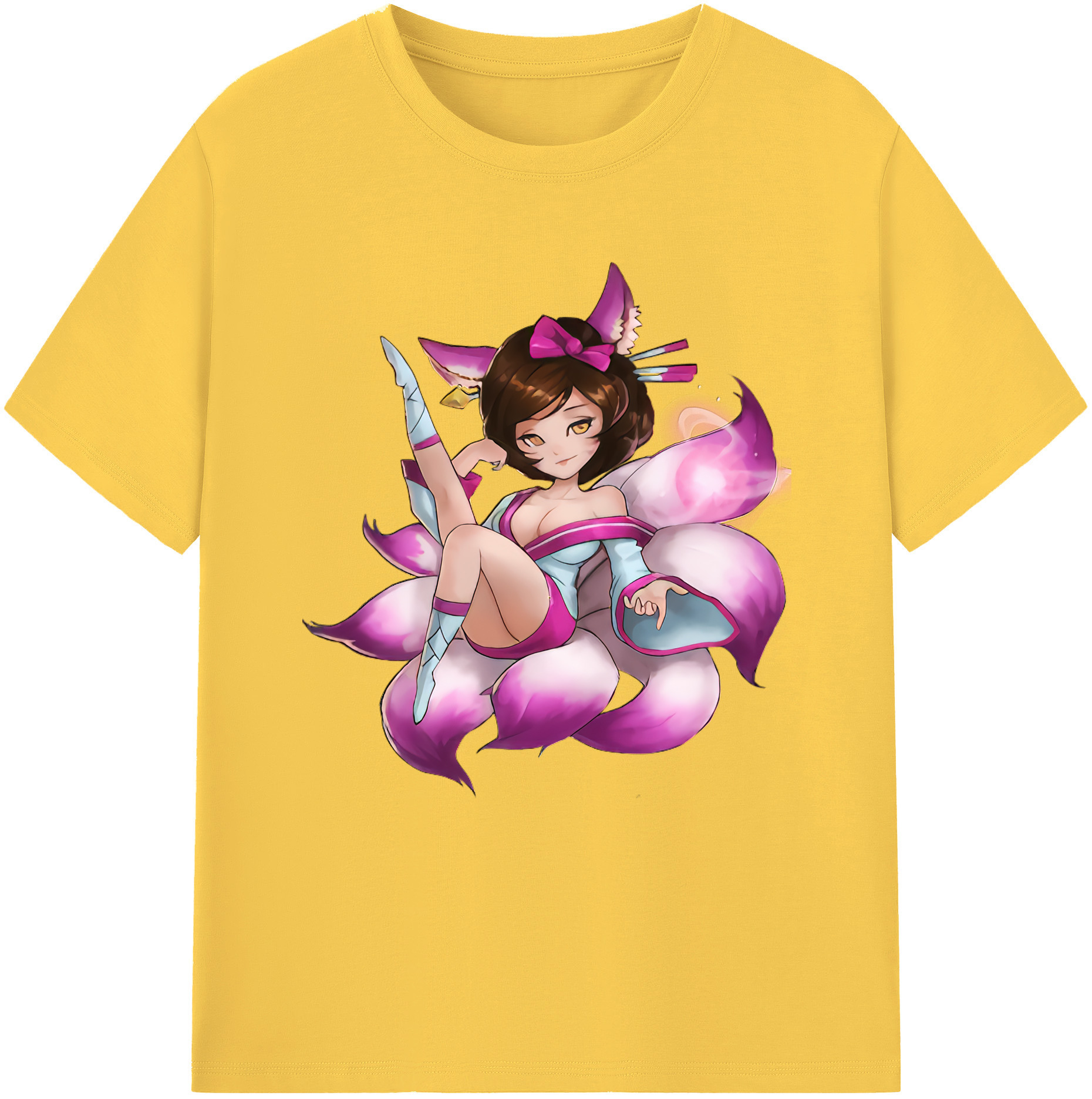 リーグ・オブ・レジェンド League of Legends LOL 綿100％半袖Tシャツ（フロントプリント）