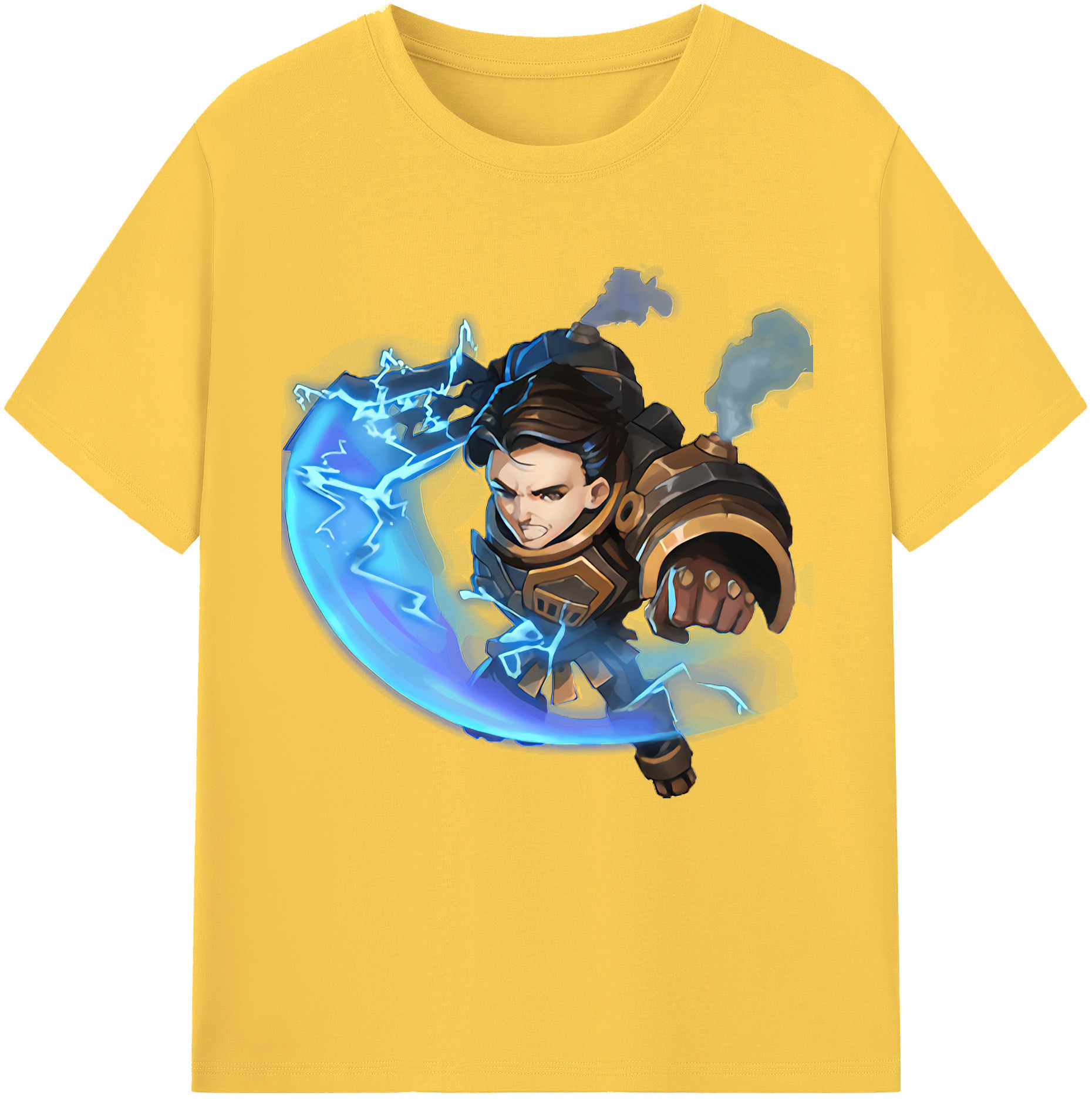 リーグ・オブ・レジェンド League of Legends LOL 綿100％半袖Tシャツ（フロントプリント）