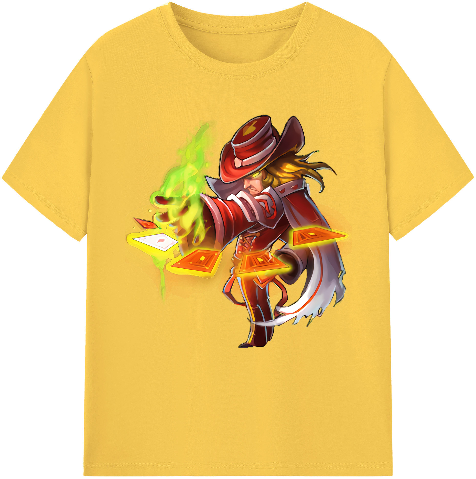 リーグ・オブ・レジェンド League of Legends LOL 綿100％半袖Tシャツ（フロントプリント）