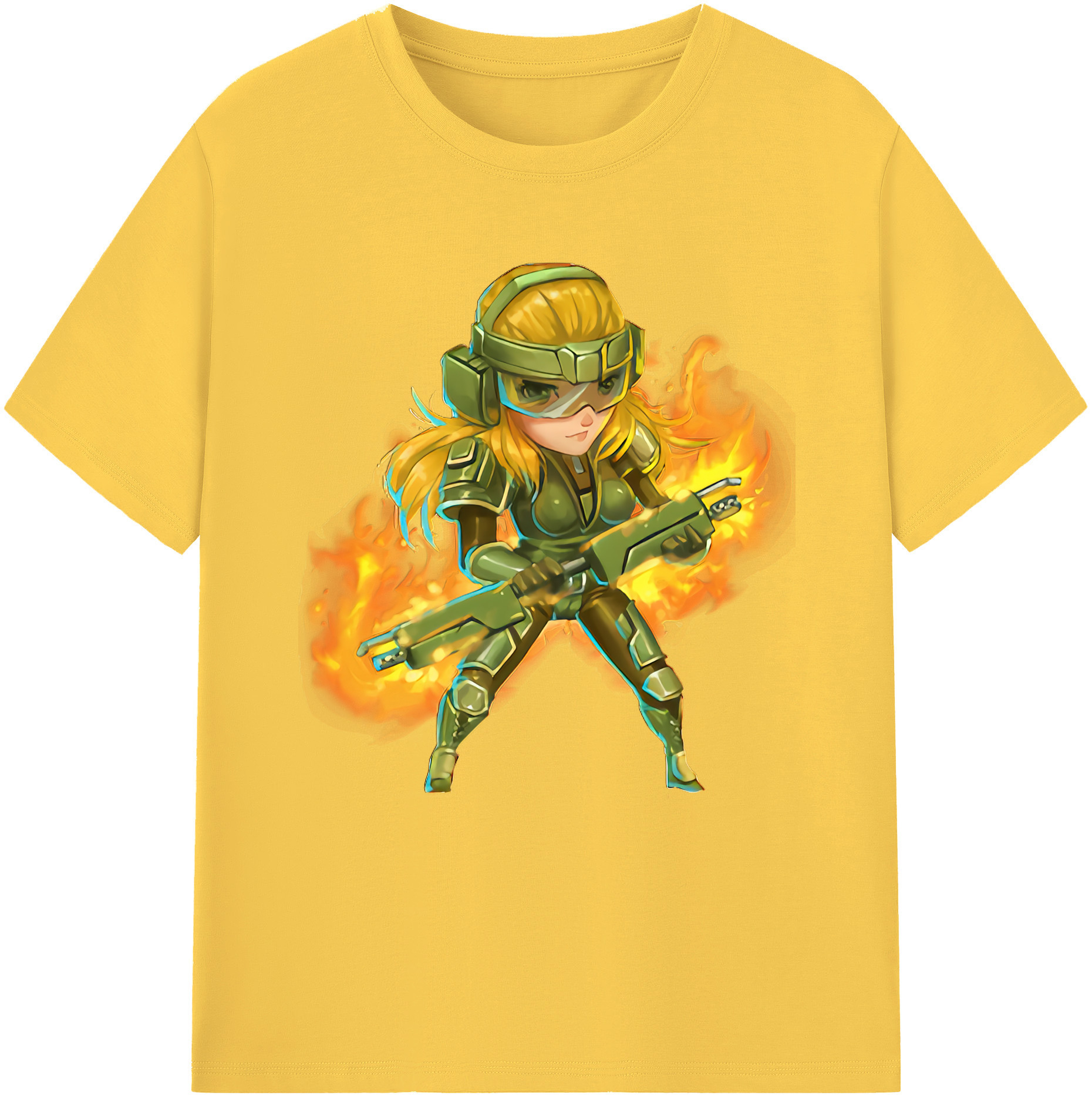リーグ・オブ・レジェンド League of Legends LOL 綿100％半袖Tシャツ（フロントプリント）