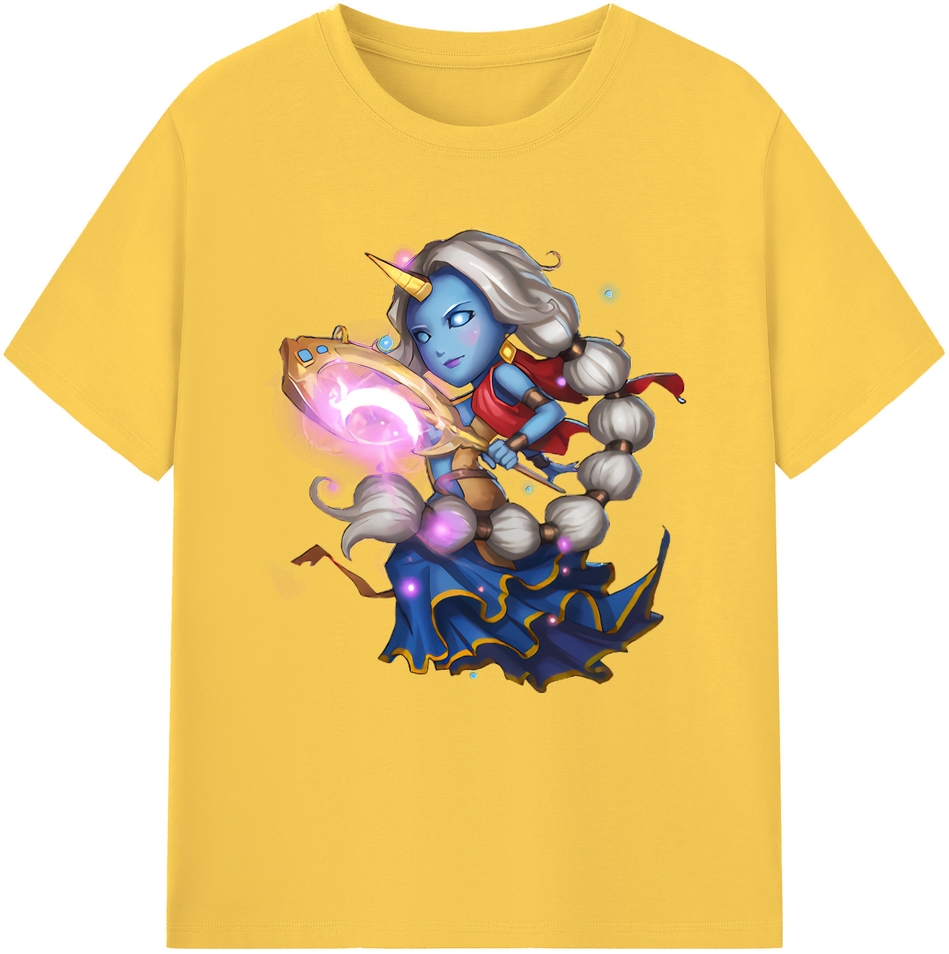 リーグ・オブ・レジェンド League of Legends LOL 綿100％半袖Tシャツ（フロントプリント）