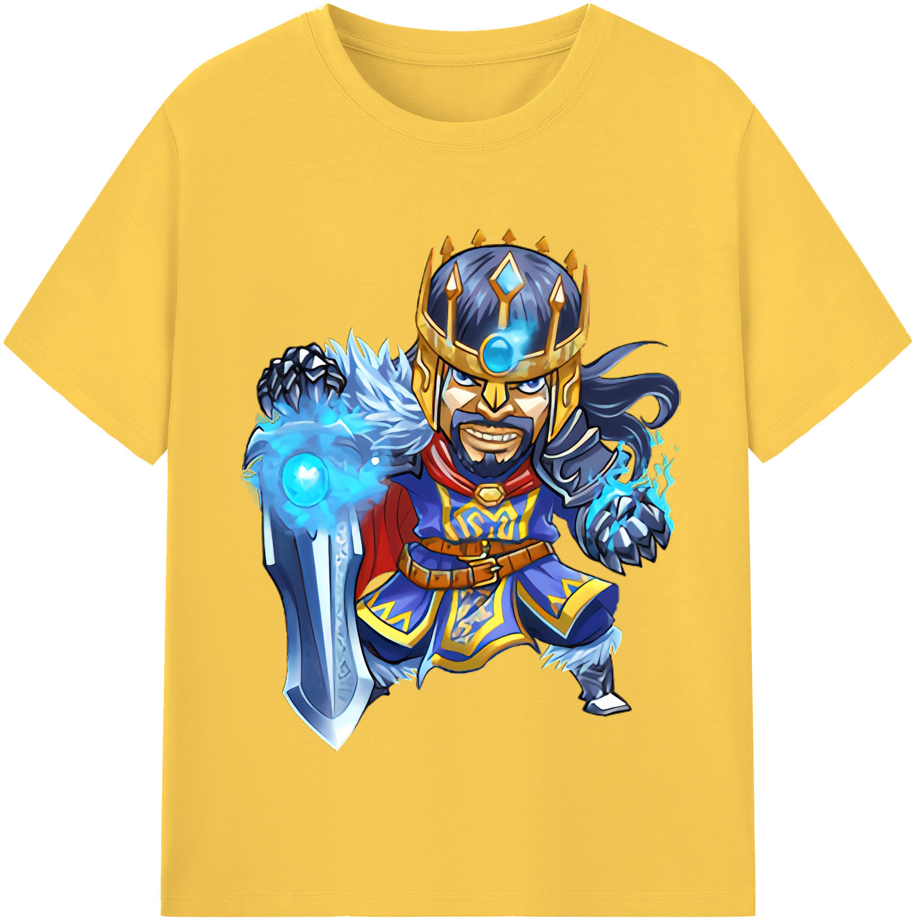 リーグ・オブ・レジェンド League of Legends LOL 綿100％半袖Tシャツ（フロントプリント）