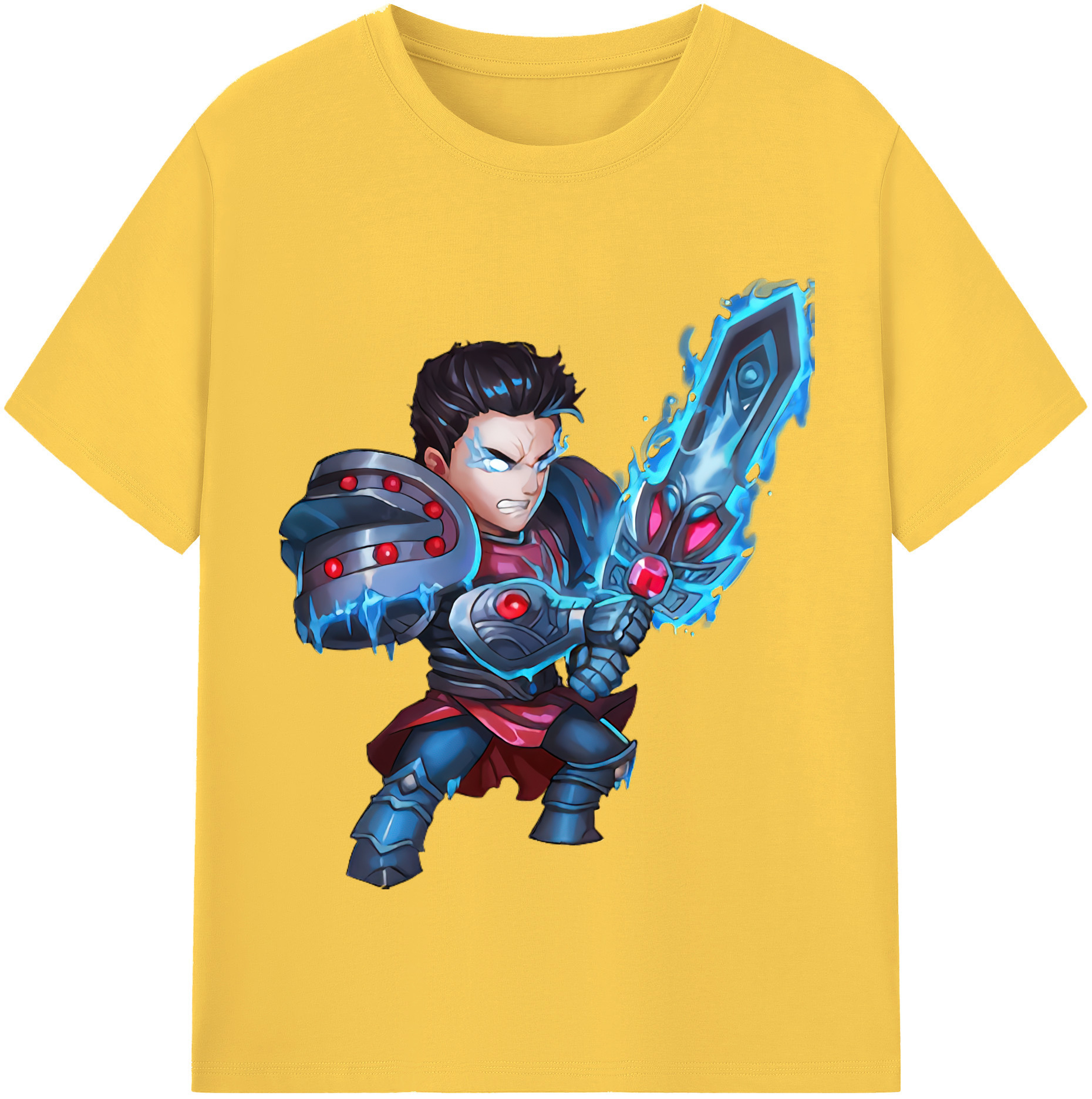 リーグ・オブ・レジェンド League of Legends LOL 綿100％半袖Tシャツ（フロントプリント）