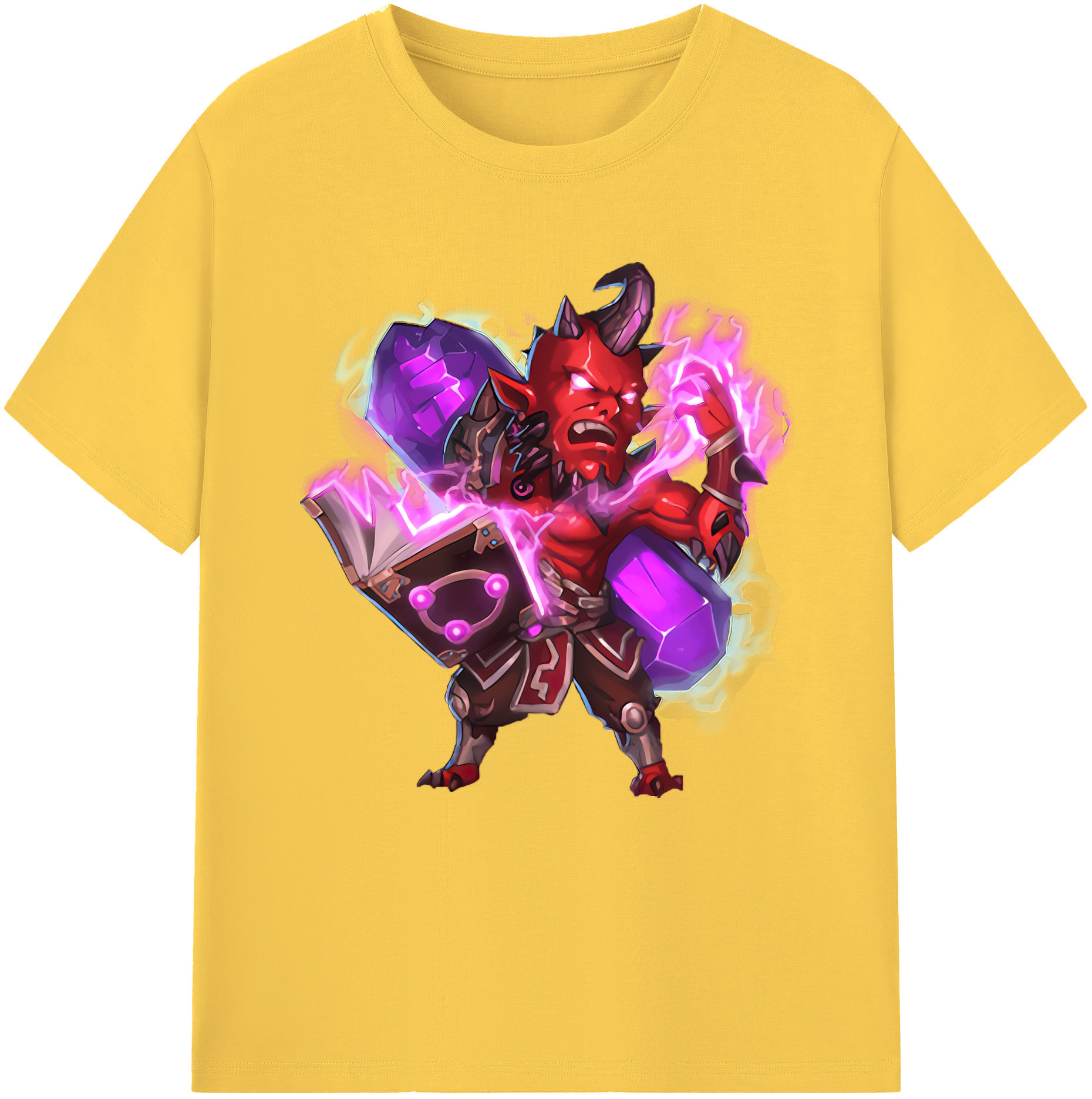 リーグ・オブ・レジェンド League of Legends LOL 綿100％半袖Tシャツ（フロントプリント）