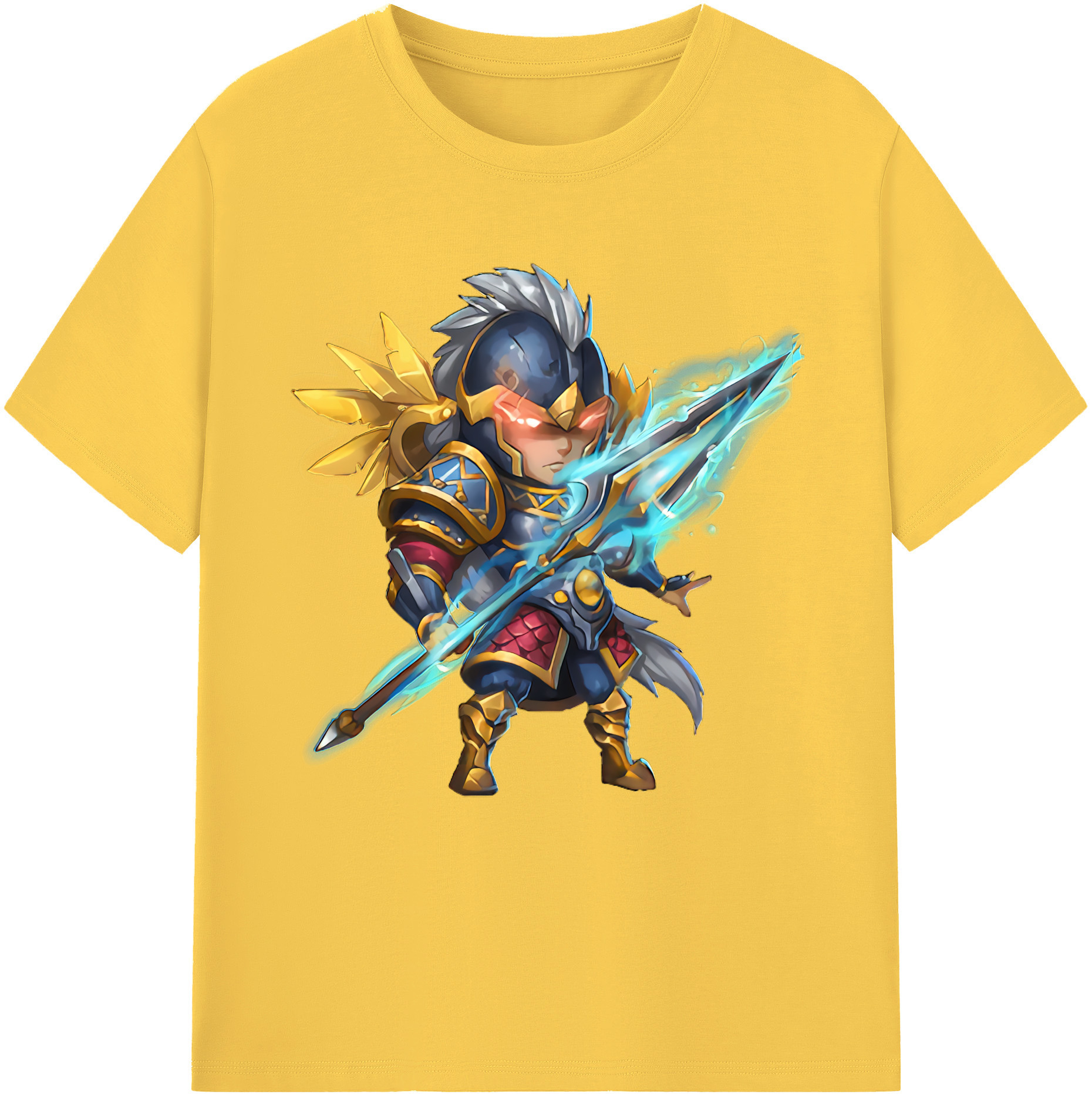 リーグ・オブ・レジェンド League of Legends LOL 綿100％半袖Tシャツ（フロントプリント）