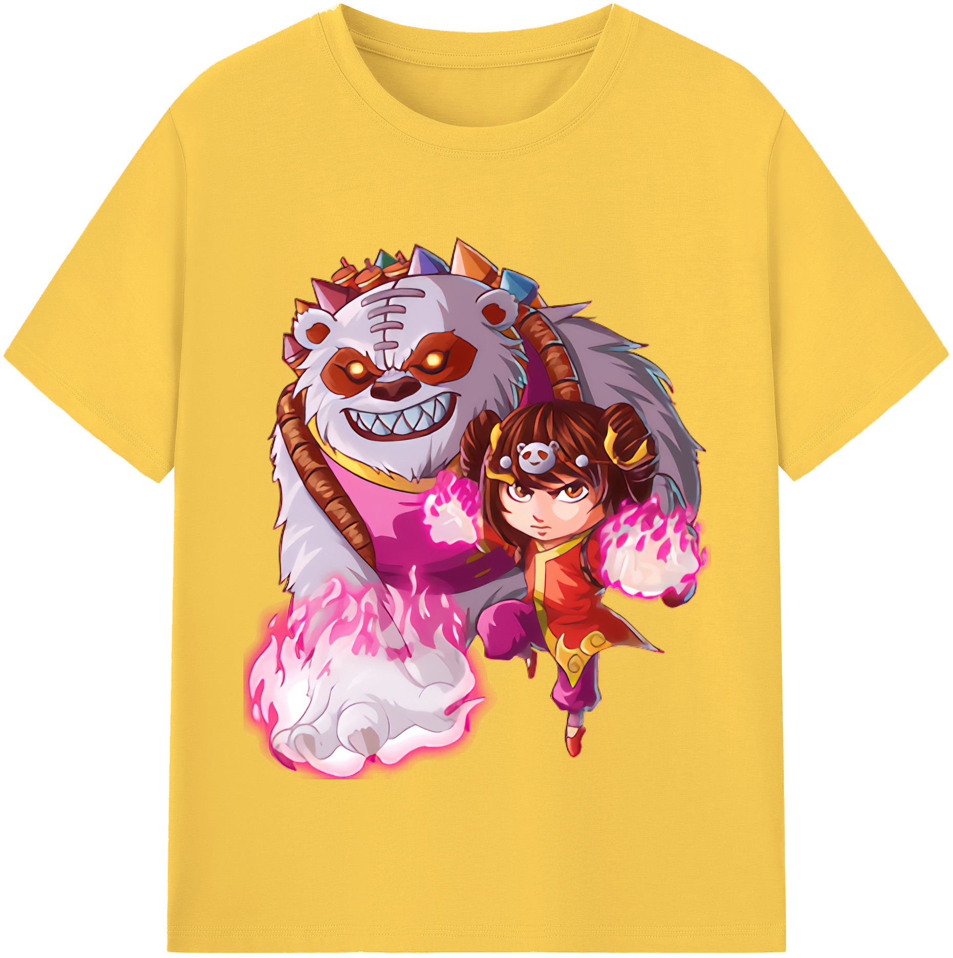 リーグ・オブ・レジェンド League of Legends LOL 綿100％半袖Tシャツ（フロントプリント）