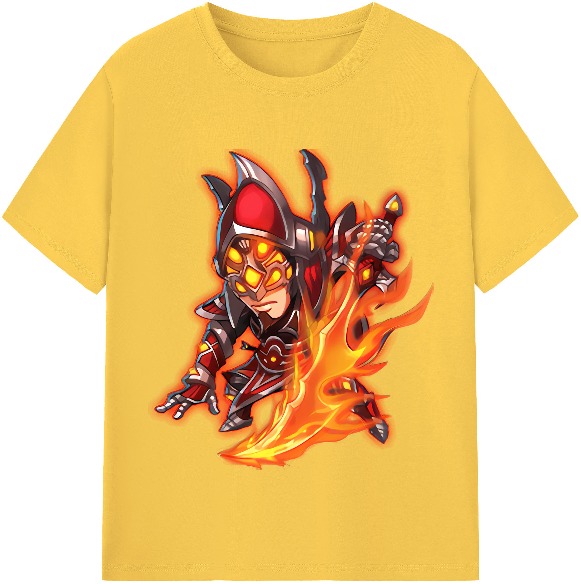 （画像用） リーグ・オブ・レジェンド League of Legends LOL 綿100％半袖Tシャツ（フロントプリント）