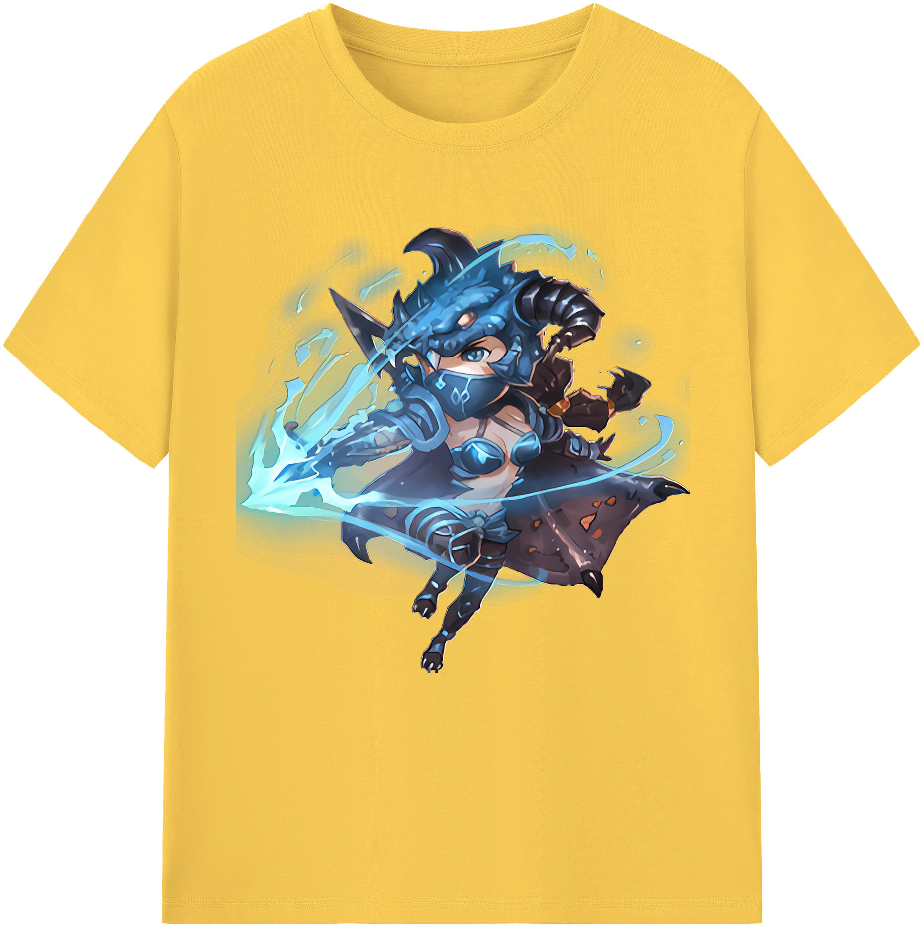 リーグ・オブ・レジェンド League of Legends LOL 綿100％半袖Tシャツ（フロントプリント）