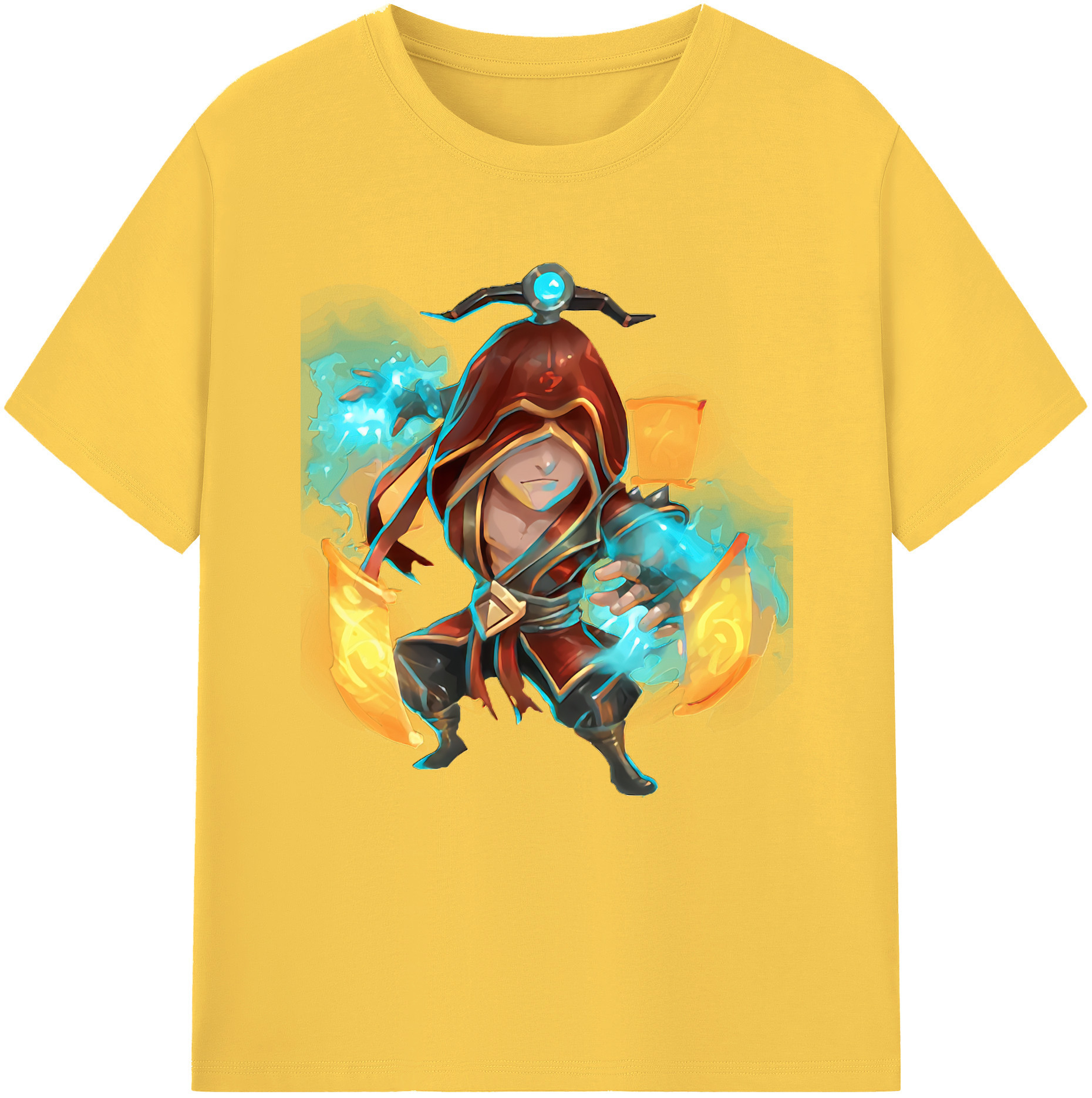 リーグ・オブ・レジェンド League of Legends LOL 綿100％半袖Tシャツ（フロントプリント）
