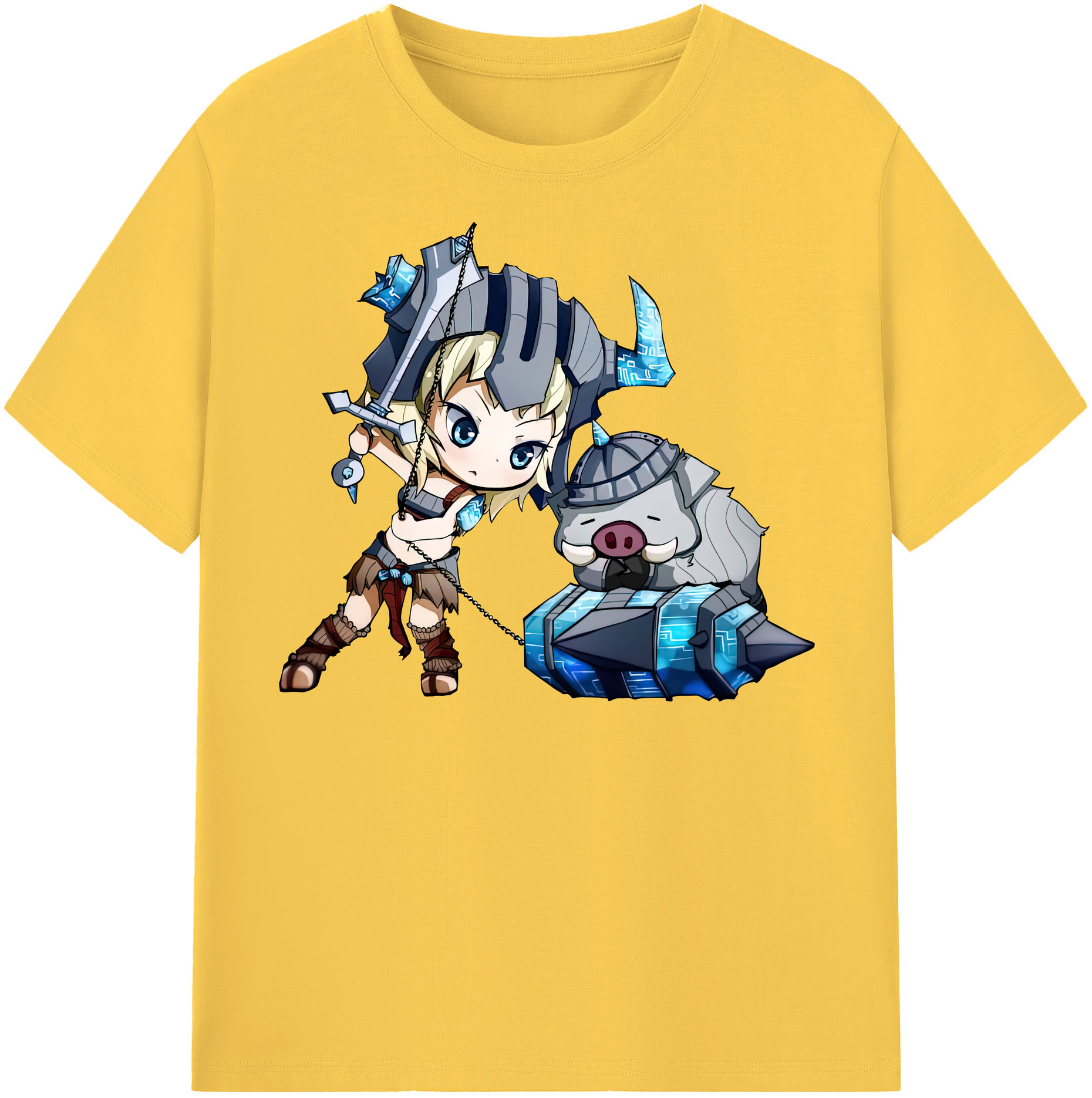 リーグ・オブ・レジェンド League of Legends LOL 綿100％半袖Tシャツ（フロントプリント）