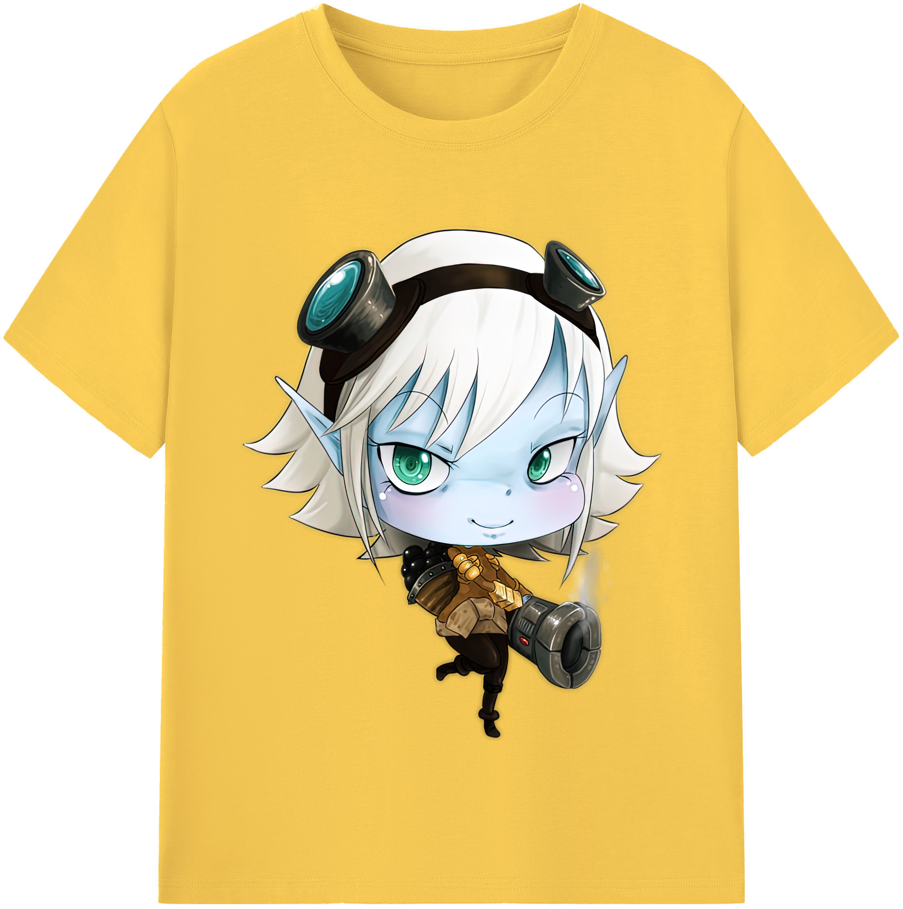 リーグ・オブ・レジェンド League of Legends LOL 綿100％半袖Tシャツ（フロントプリント）