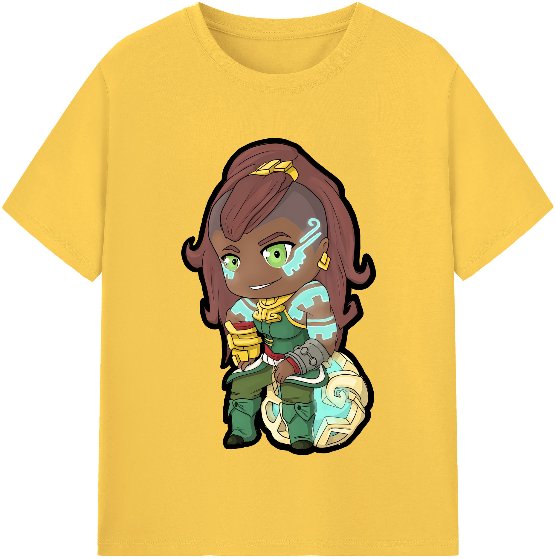 リーグ・オブ・レジェンド League of Legends LOL 綿100％半袖Tシャツ（フロントプリント）