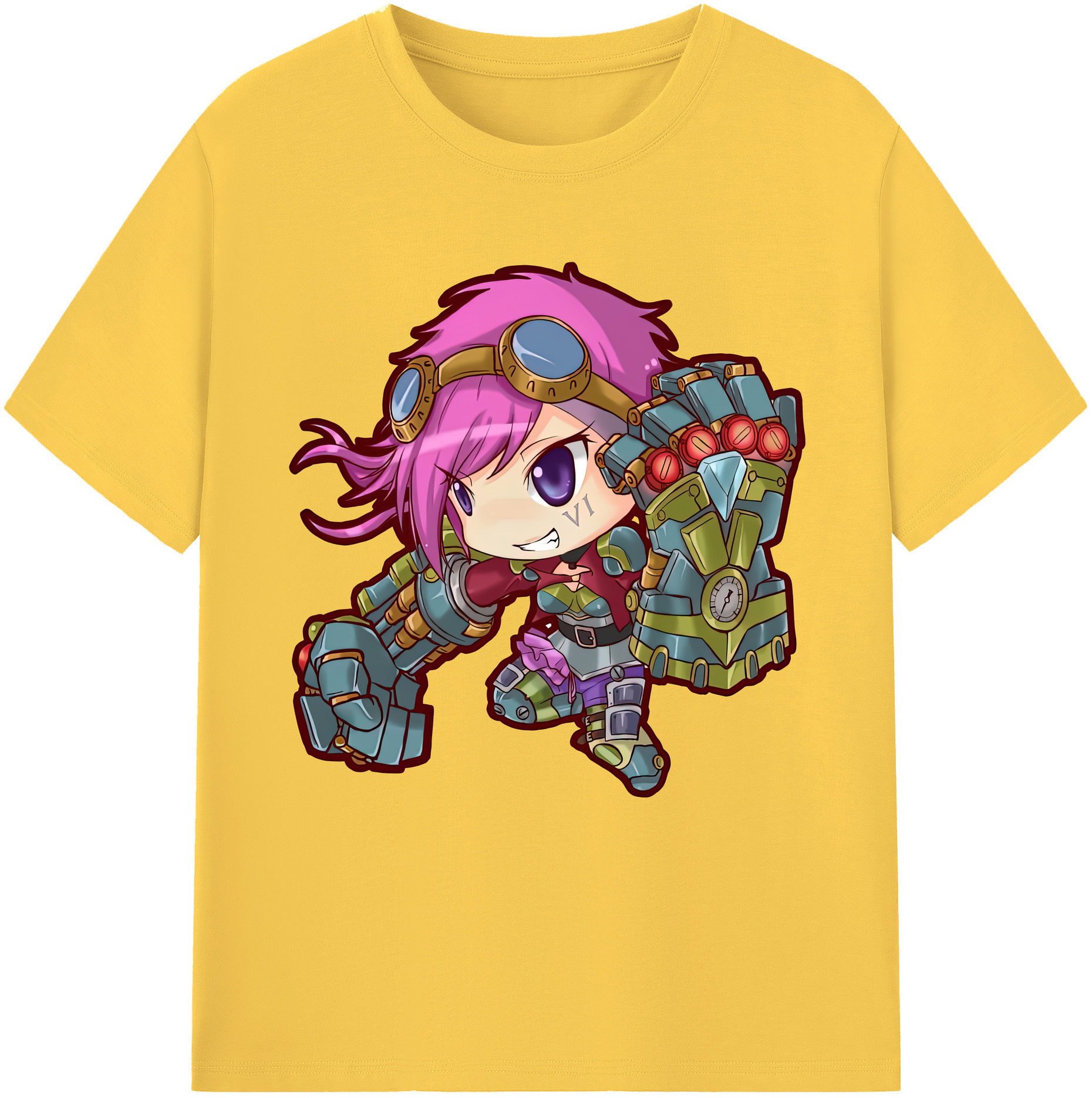 リーグ・オブ・レジェンド League of Legends LOL 綿100％半袖Tシャツ（フロントプリント）