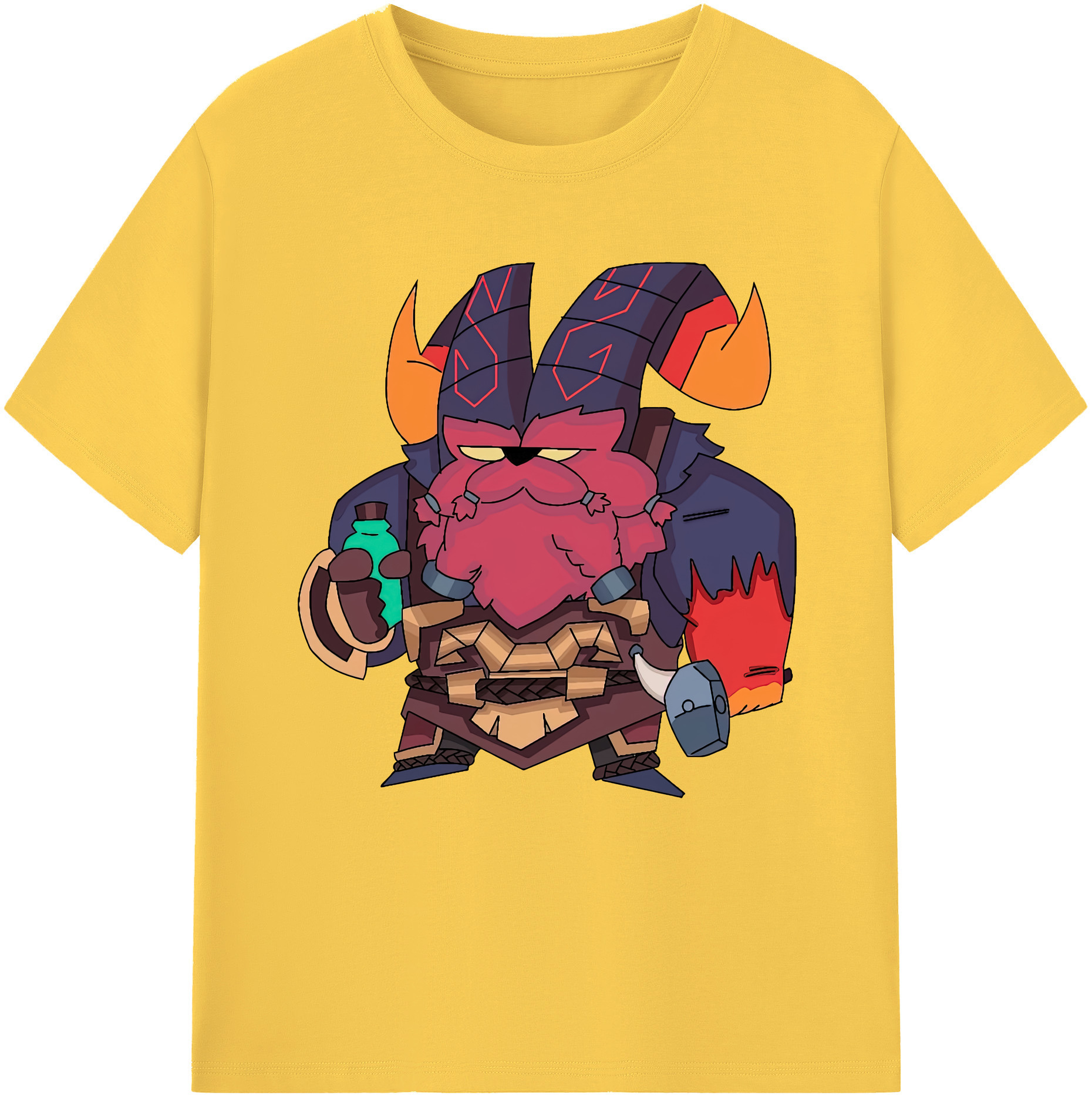 リーグ・オブ・レジェンド League of Legends LOL 綿100％半袖Tシャツ（フロントプリント）