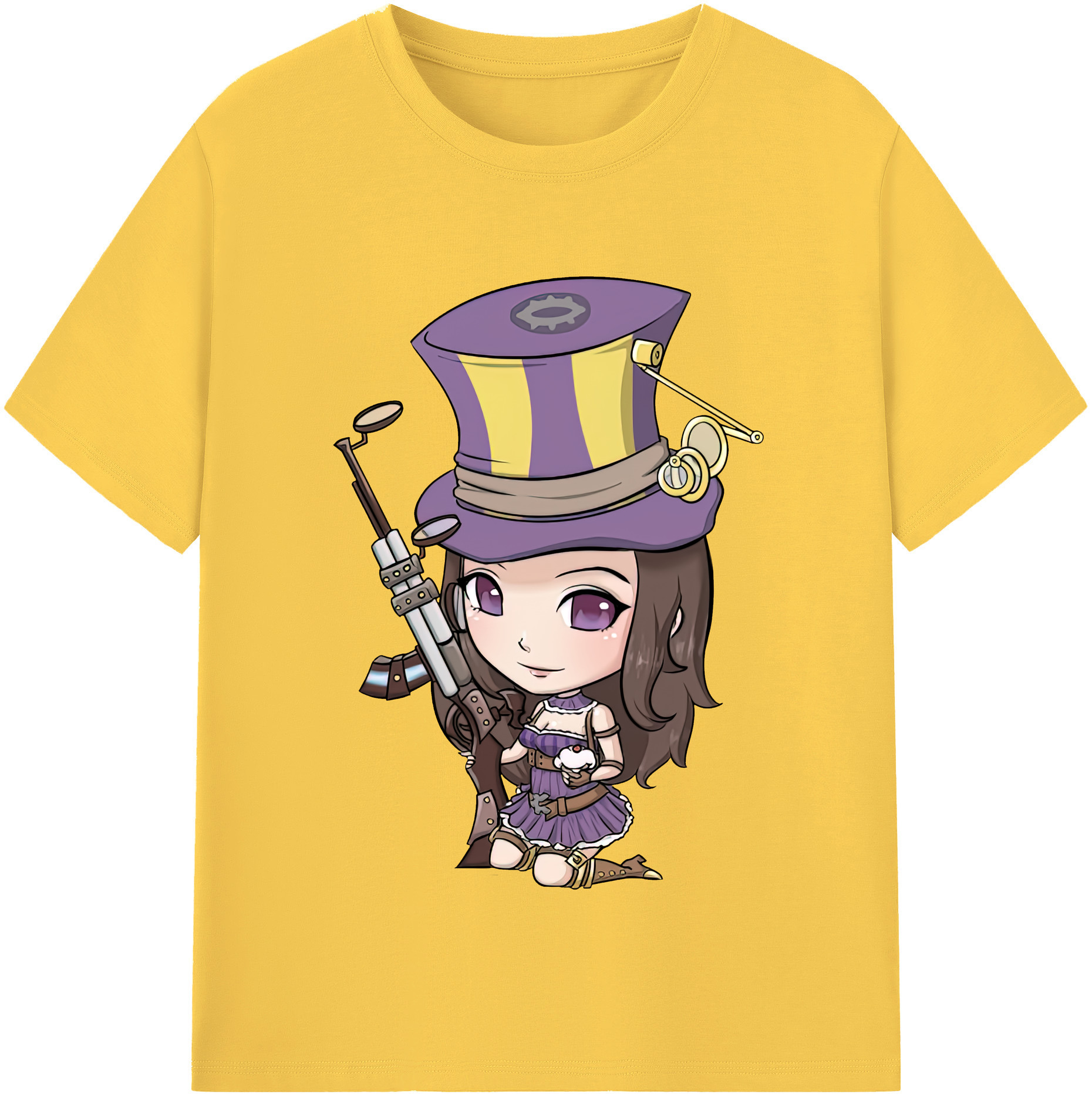 （画像用） リーグ・オブ・レジェンド League of Legends LOL 綿100％半袖Tシャツ（フロントプリント）