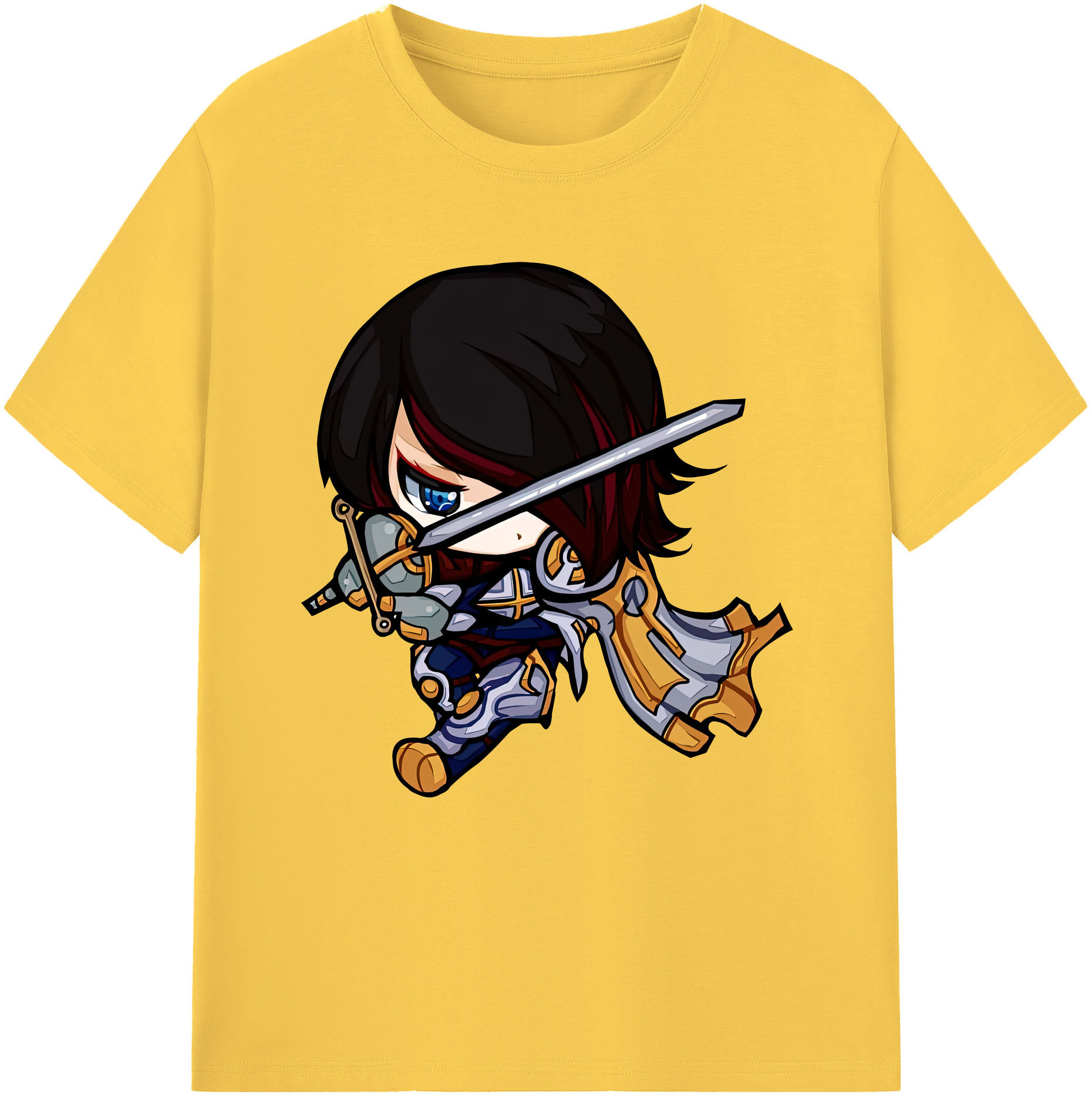 リーグ・オブ・レジェンド League of Legends LOL 綿100％半袖Tシャツ（フロントプリント）