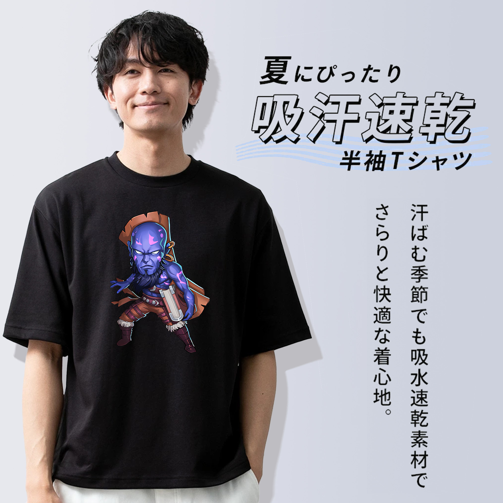 リーグ・オブ・レジェンド League of Legends LOL 綿100％半袖Tシャツ（フロントプリント）