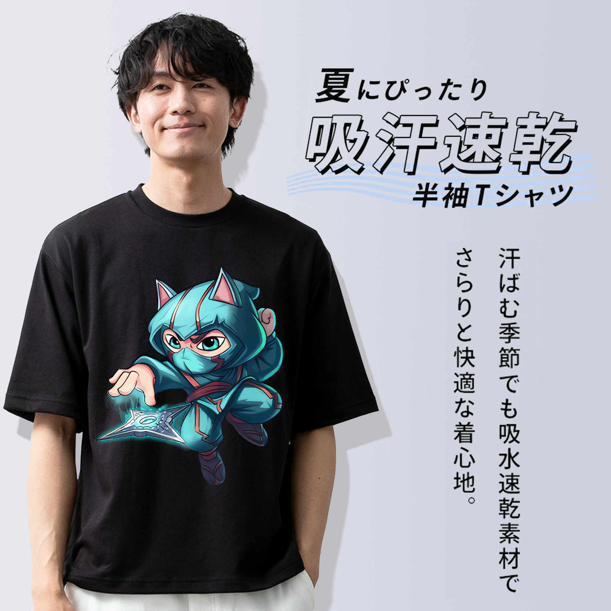リーグ・オブ・レジェンド League of Legends LOL 綿100％半袖Tシャツ（フロントプリント）