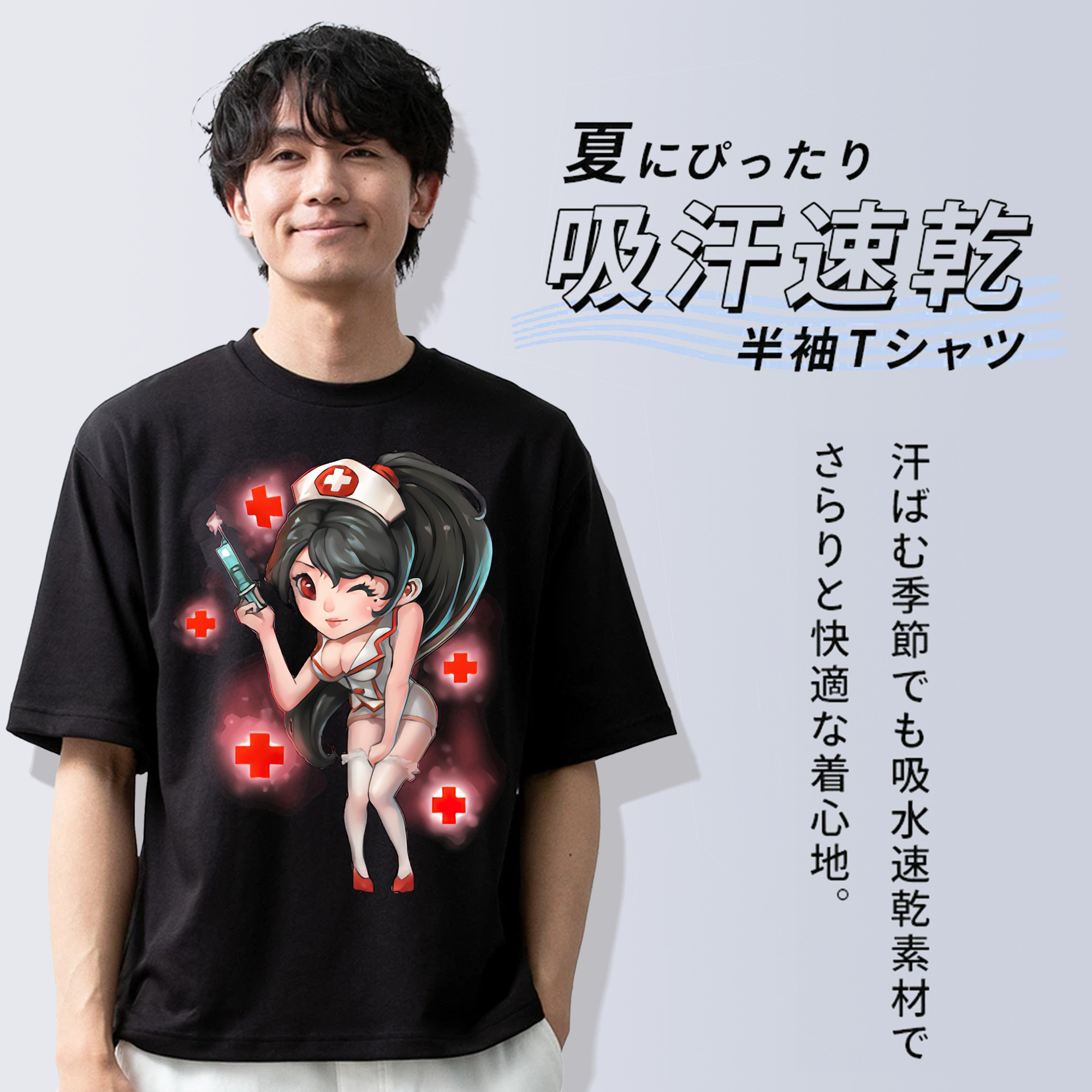 リーグ・オブ・レジェンド League of Legends LOL 綿100％半袖Tシャツ（フロントプリント）